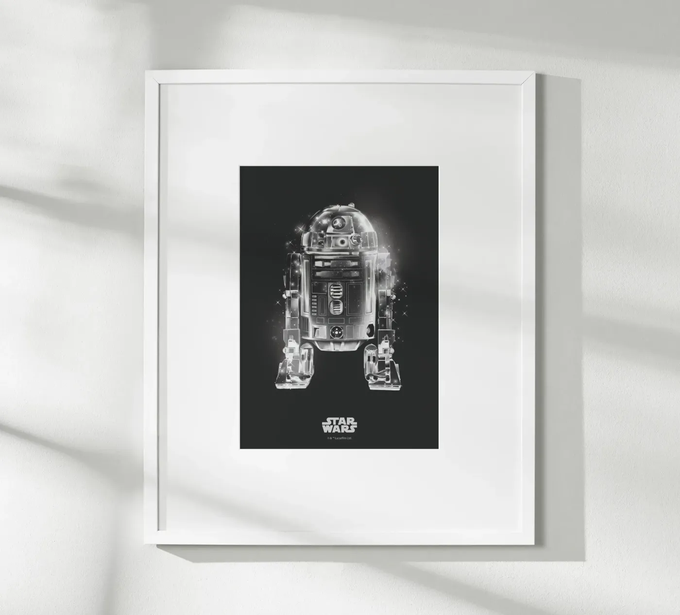R2-D2 Stardust Black poster da Star Wars