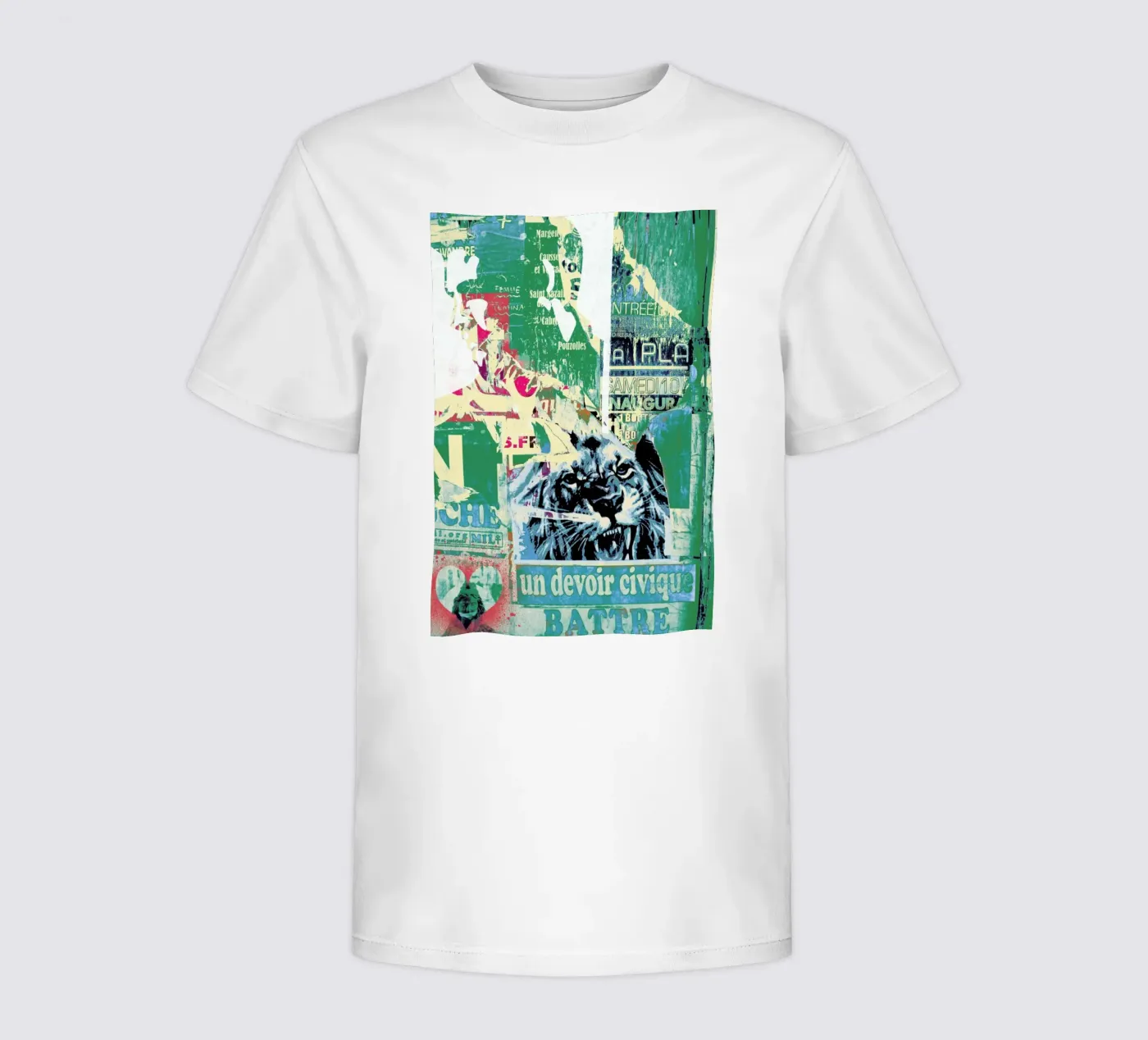 Lion t-shirt bambini da Andy Bridge