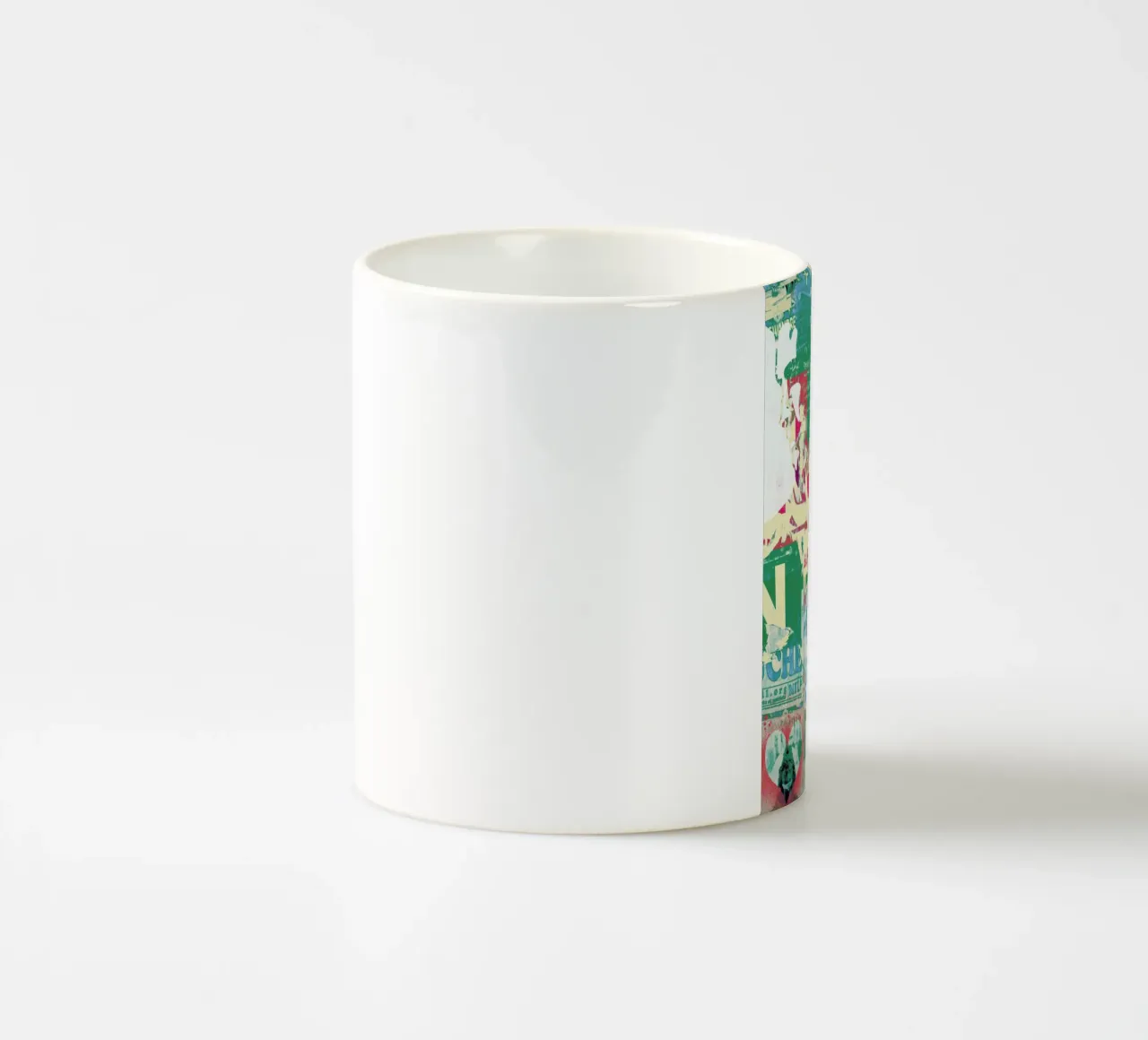 Lion tazza in ceramica da Andy Bridge