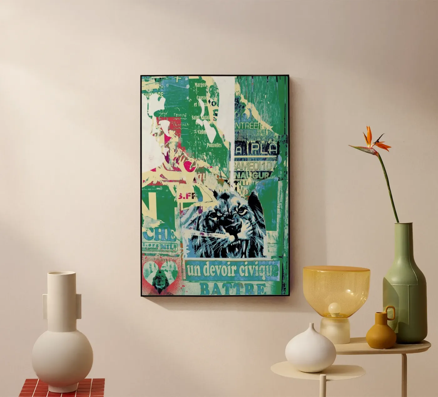 Lion plexiglass da Andy Bridge