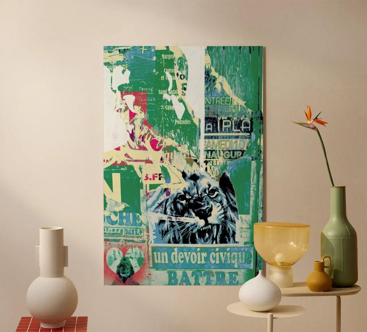 Lion plexiglass da Andy Bridge