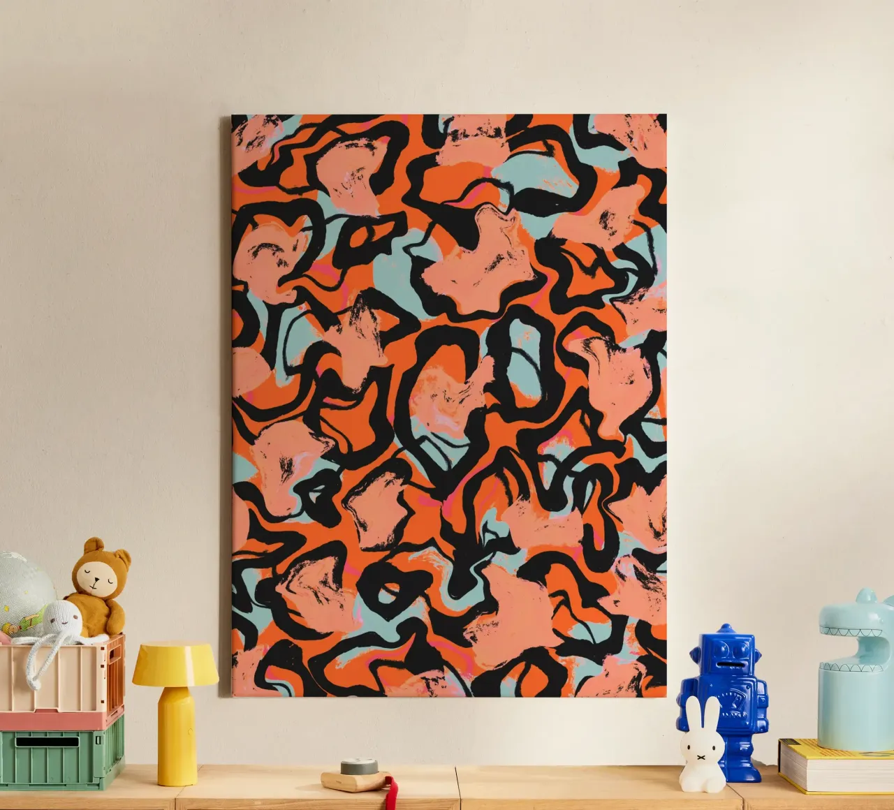 Pattern No 198 tela con Cornice a cassetta da treechild