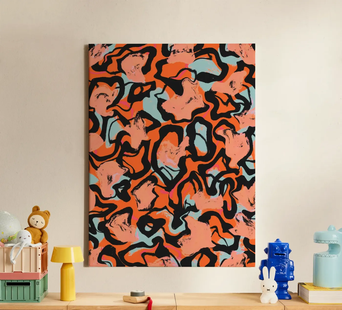 Pattern No 198 canvas van treechild