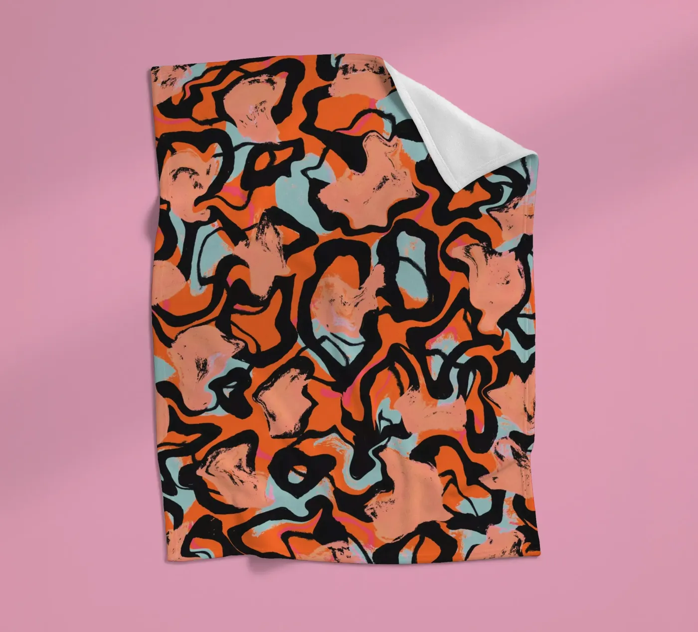 Pattern No 198 fleecedeken van treechild