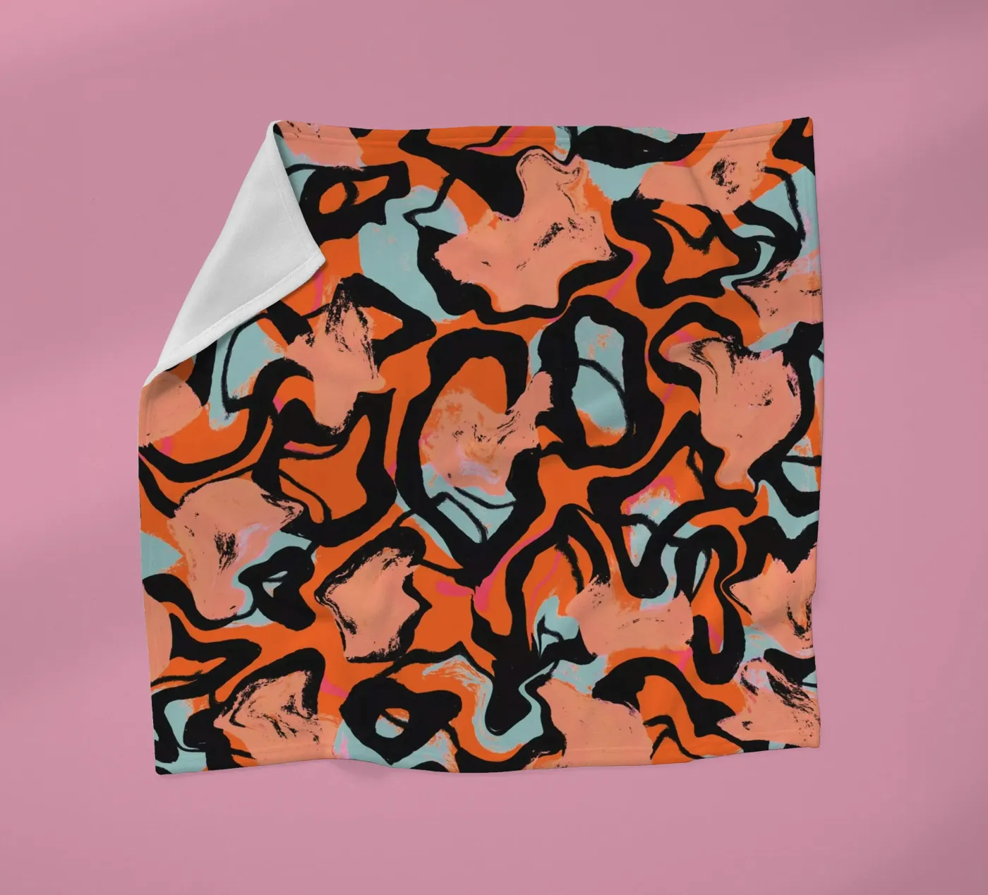 Pattern No 198 fleecedeken van treechild