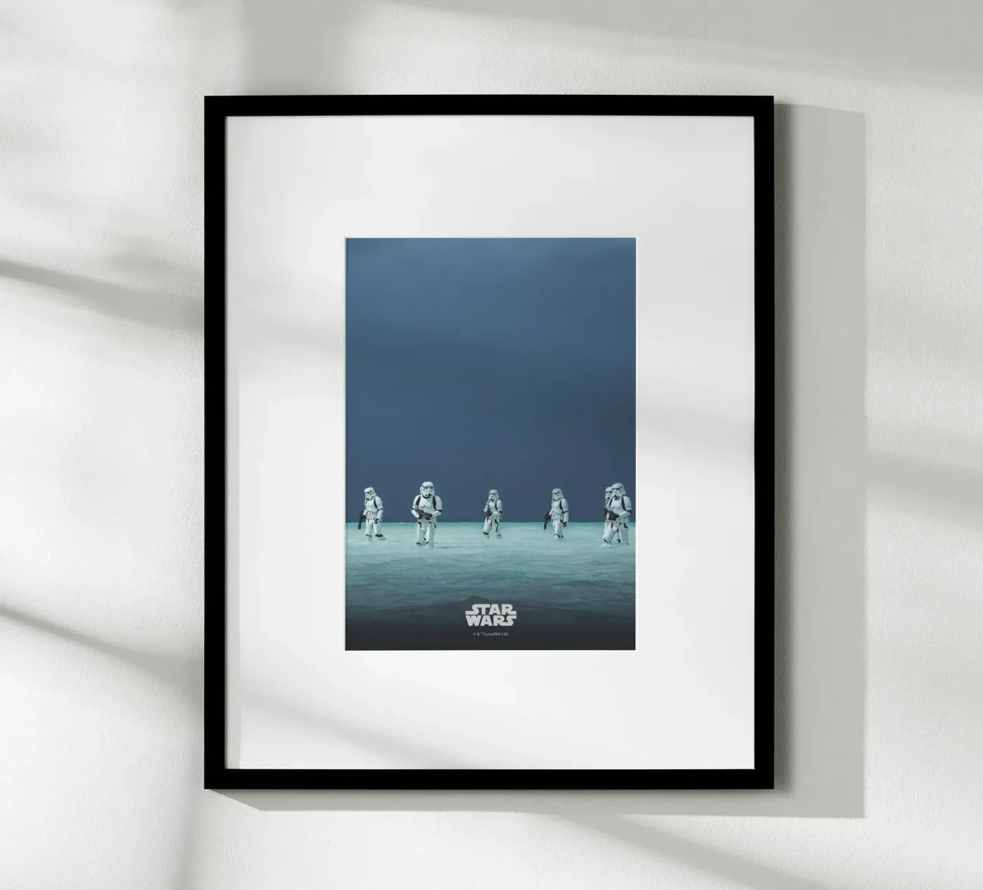 Stormtroopers on the Shores of Scarif Poster von Star Wars