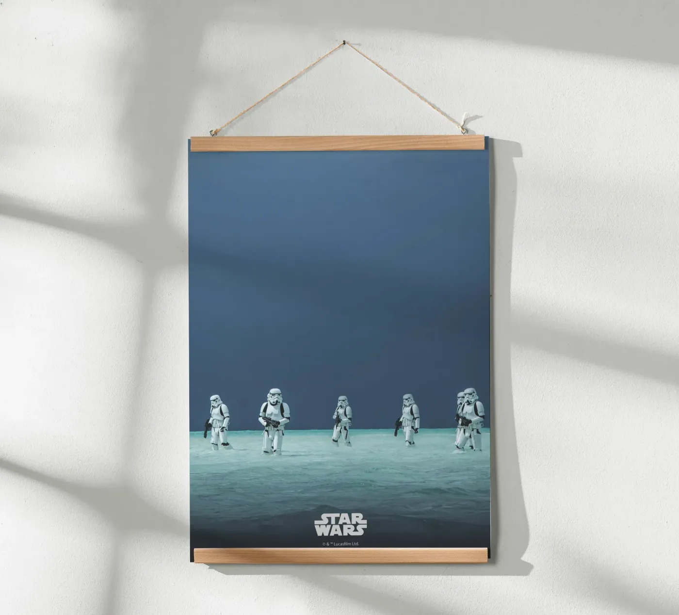Stormtroopers on the Shores of Scarif Poster von Star Wars
