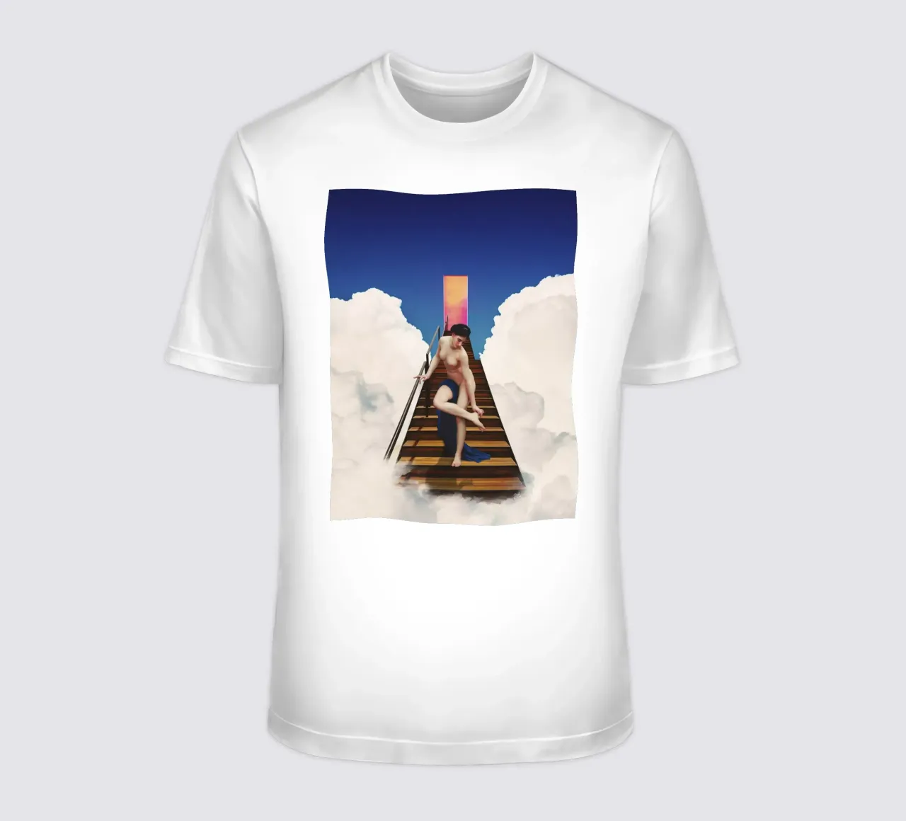 Starway to Heaven t-shirt by Paste in Place