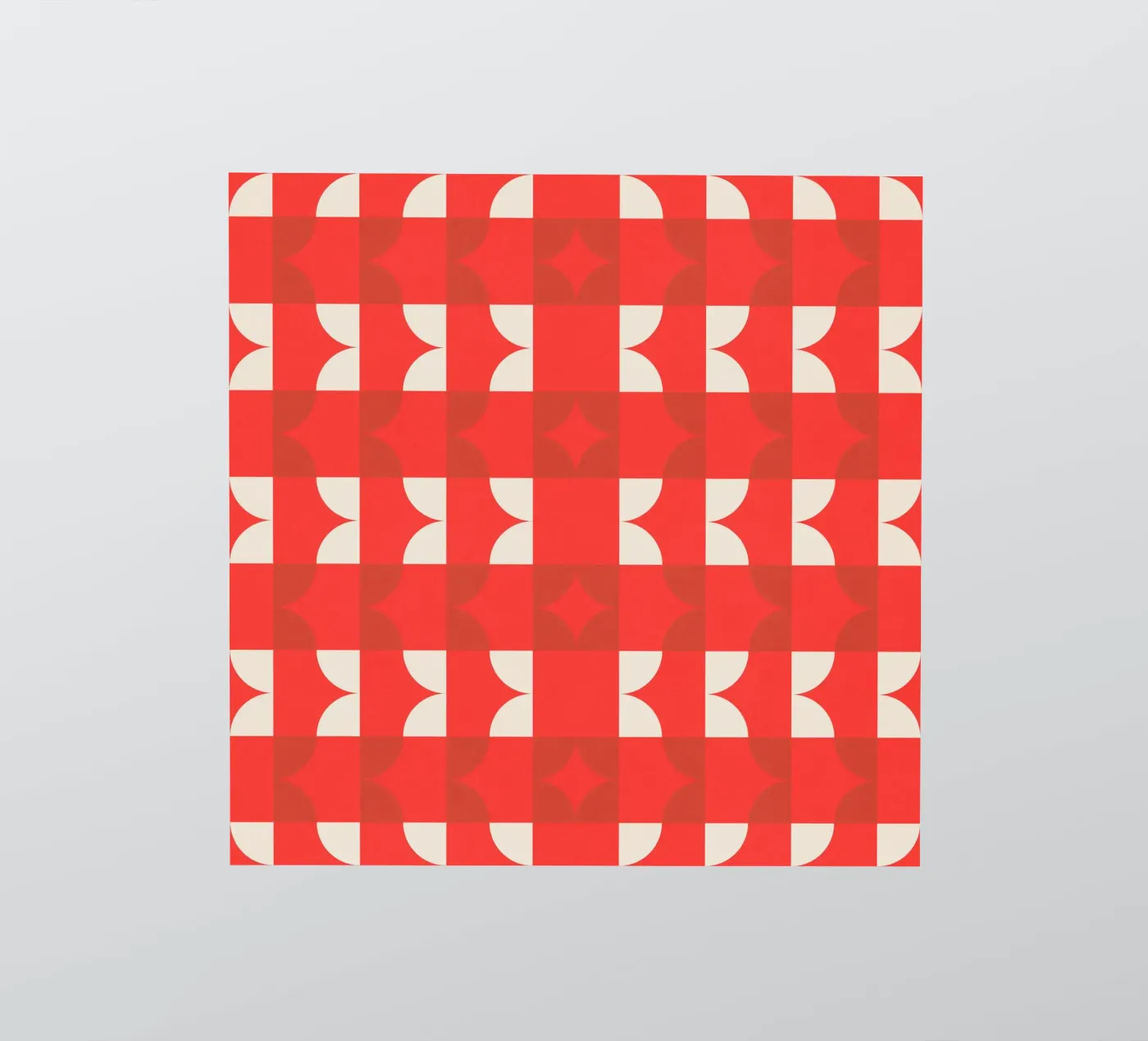 red pattern sticker van Dream In Colors