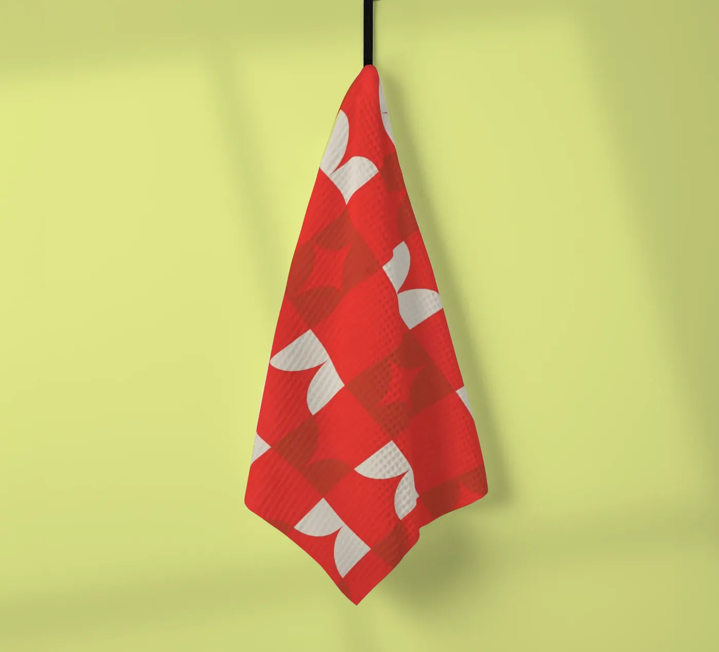 red pattern torchon de Dream In Colors