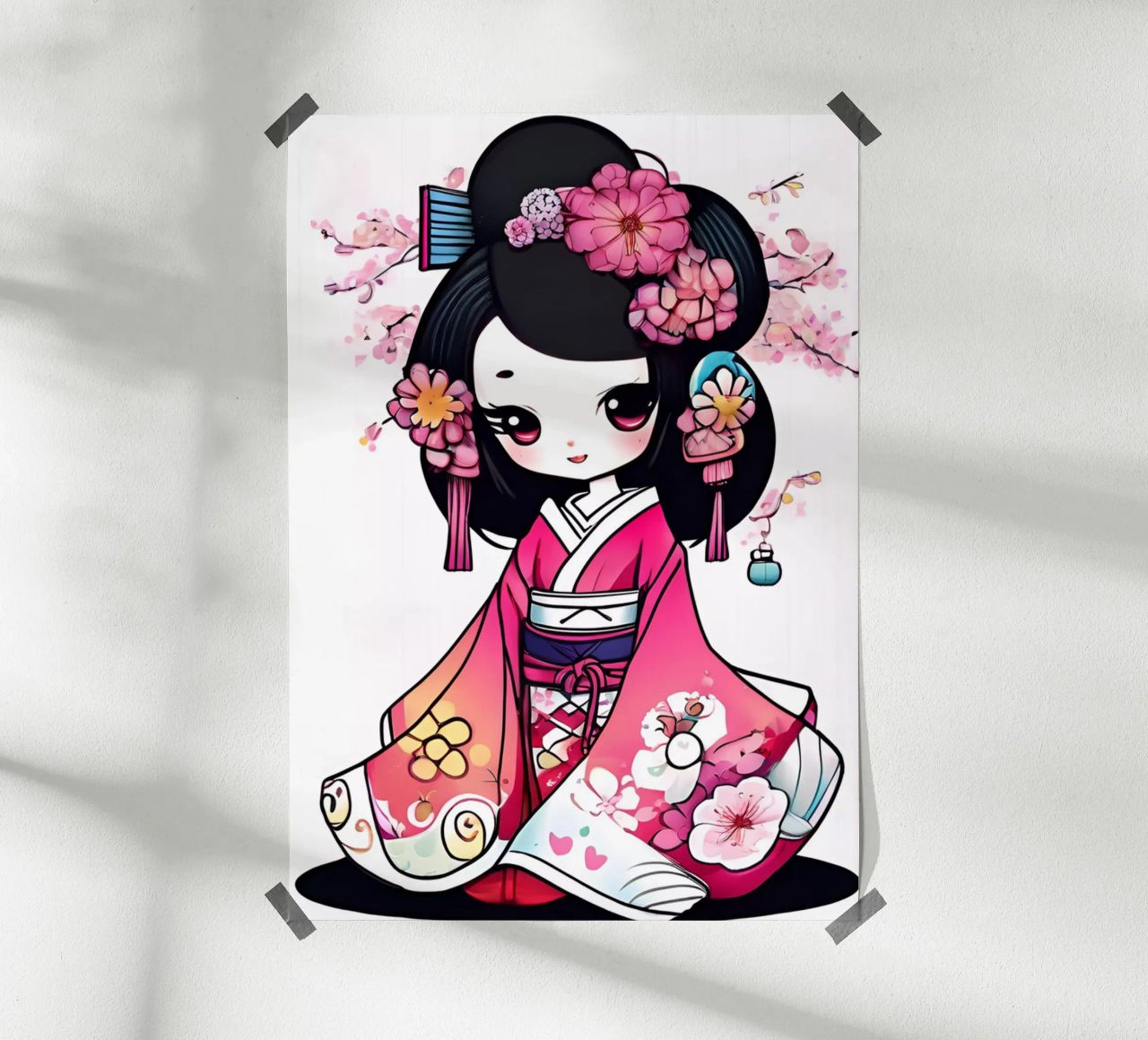 Petite Geisha 2 Poster von Rezh creations
