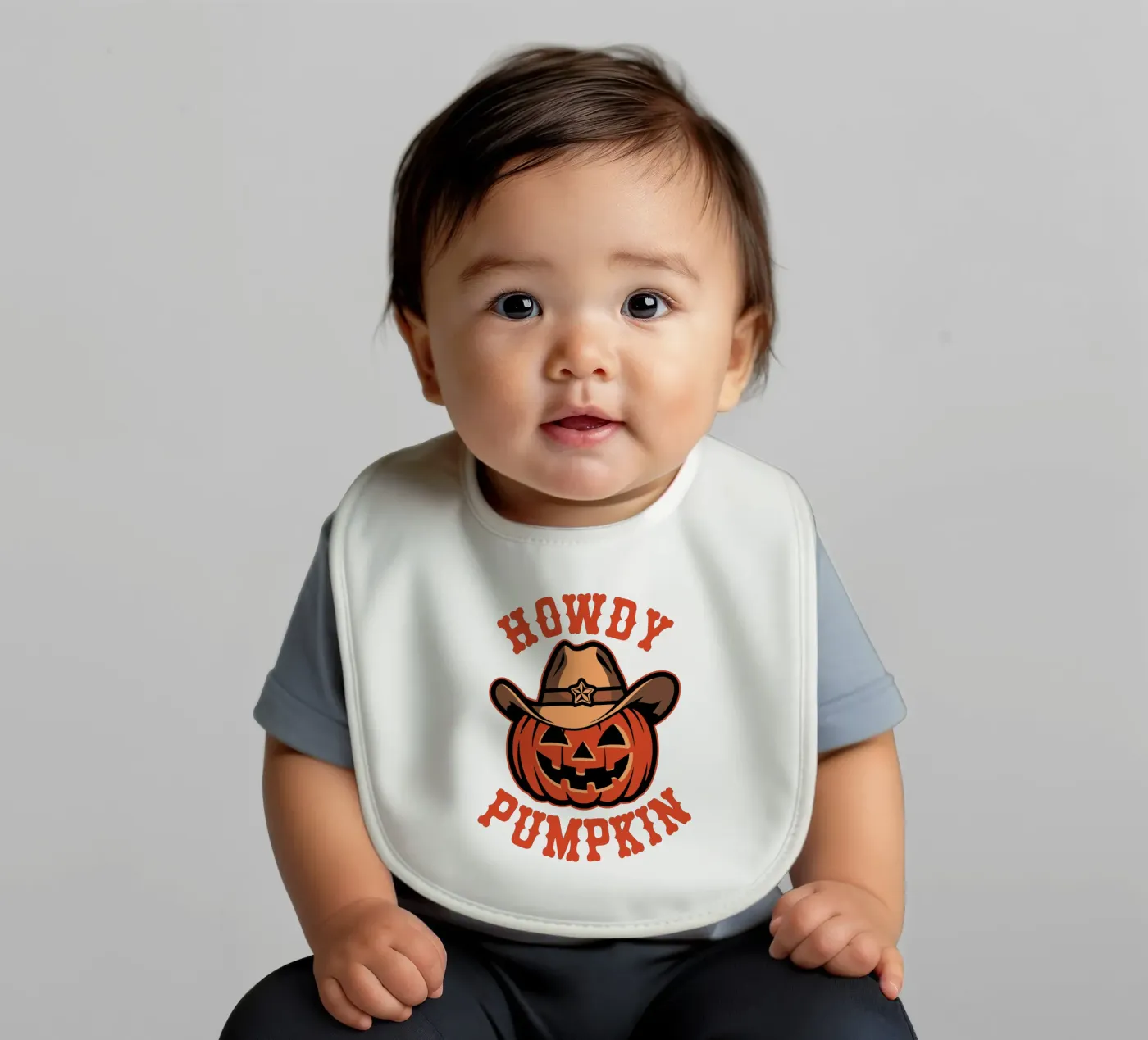 Howdy Pumpkin bavaglino da edsonramosart