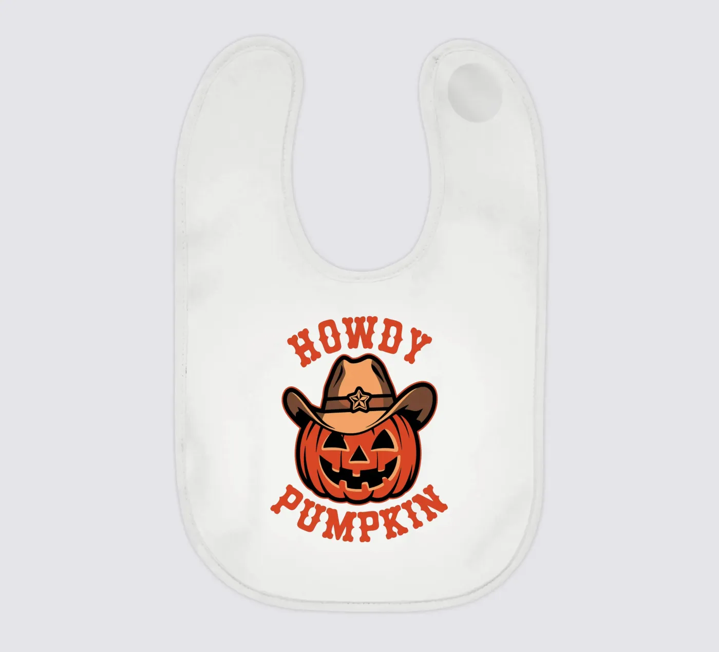Howdy Pumpkin bavaglino da edsonramosart