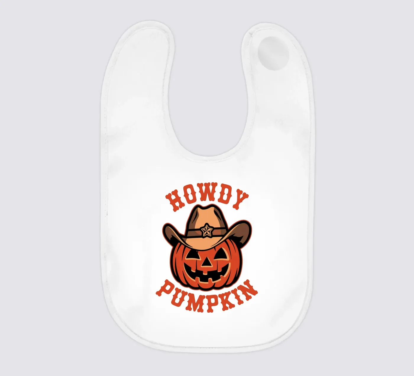 Howdy Pumpkin bavaglino da edsonramosart