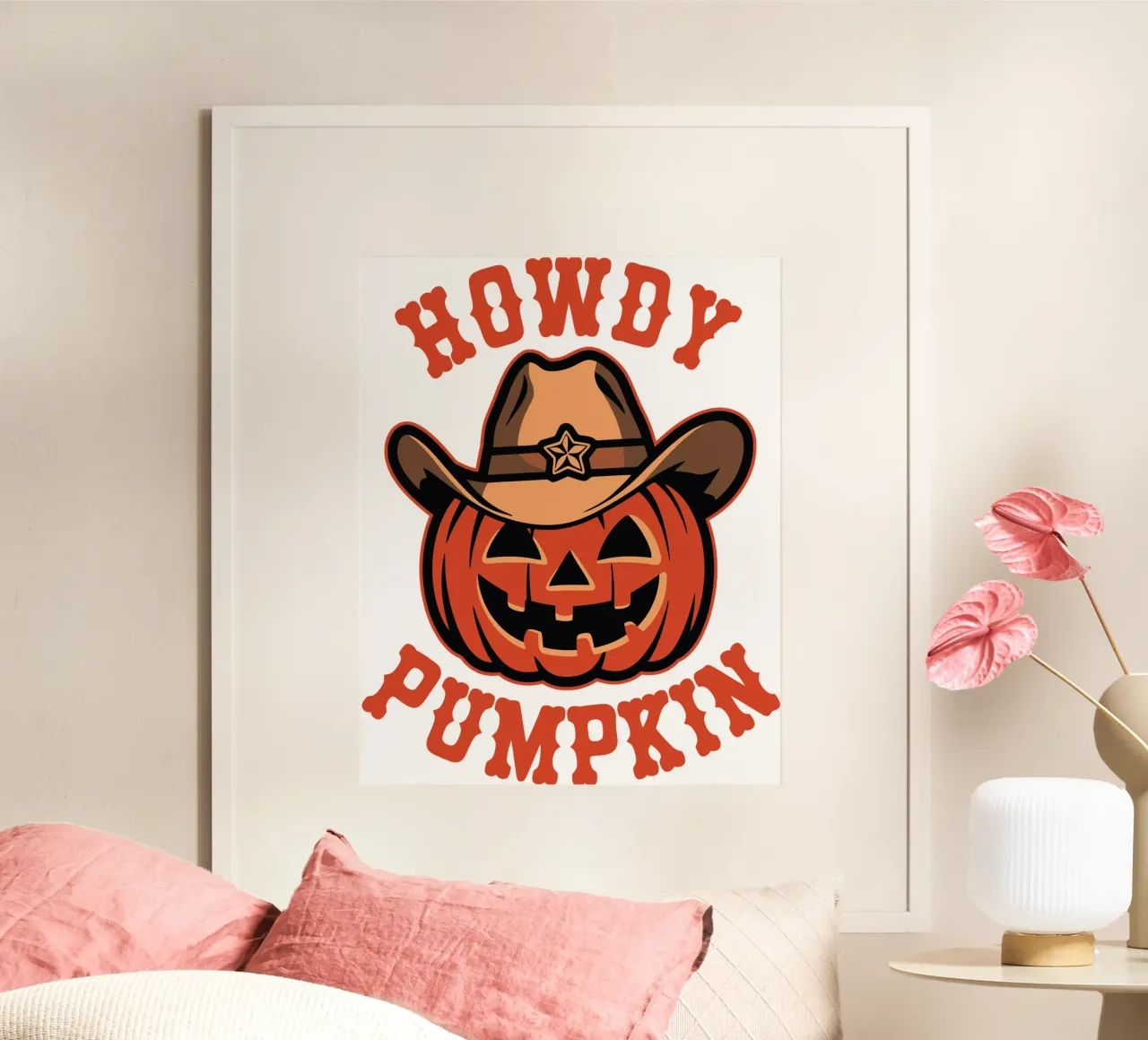 Howdy Pumpkin poster da edsonramosart