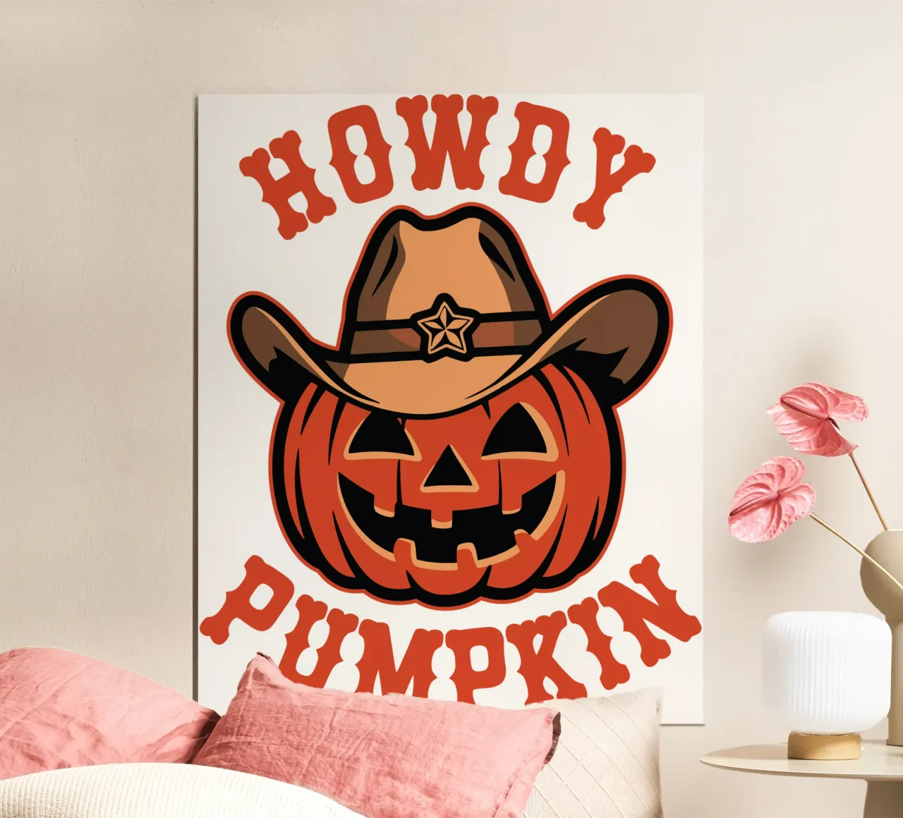 Howdy Pumpkin poster da edsonramosart