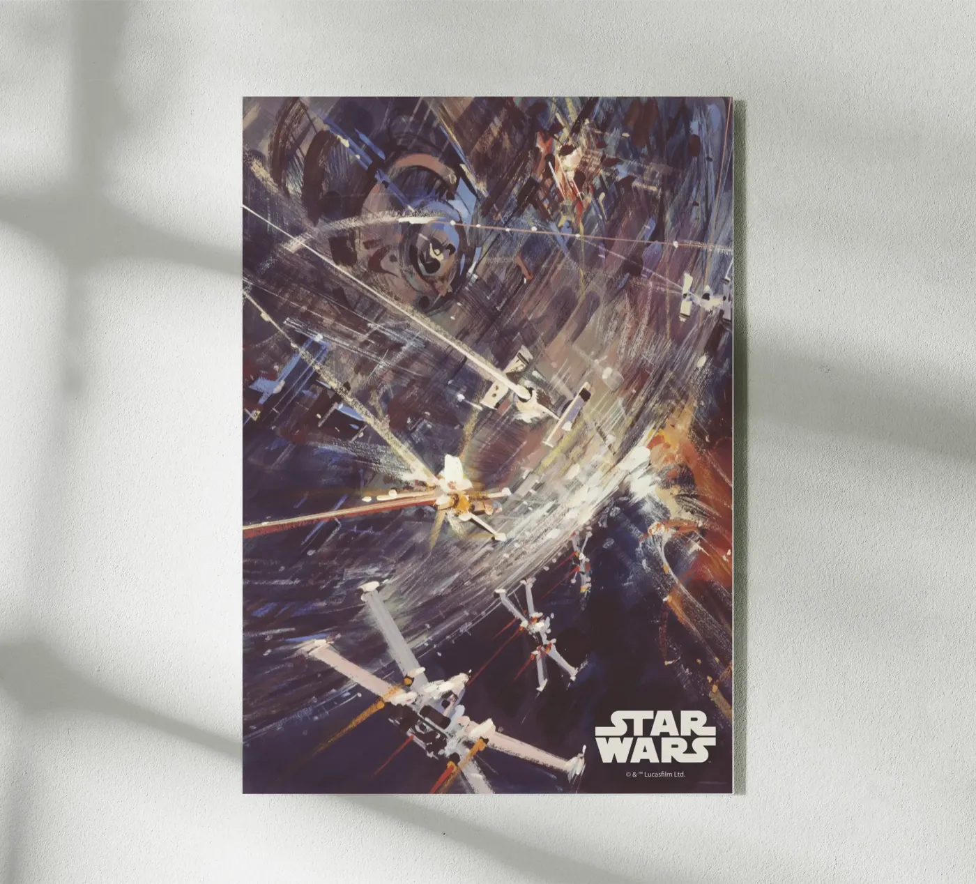 X-Wing Speed Impressionistic plexiglass da Star Wars
