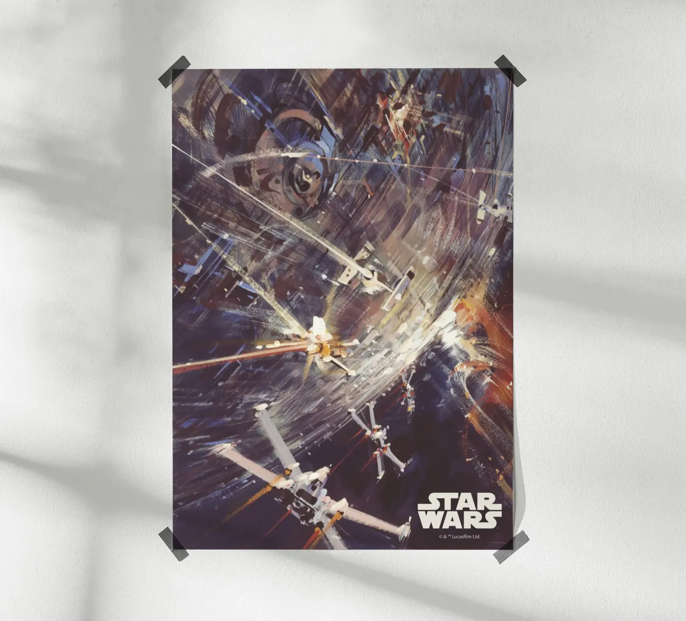 X-Wing Speed Impressionistic poster da Star Wars