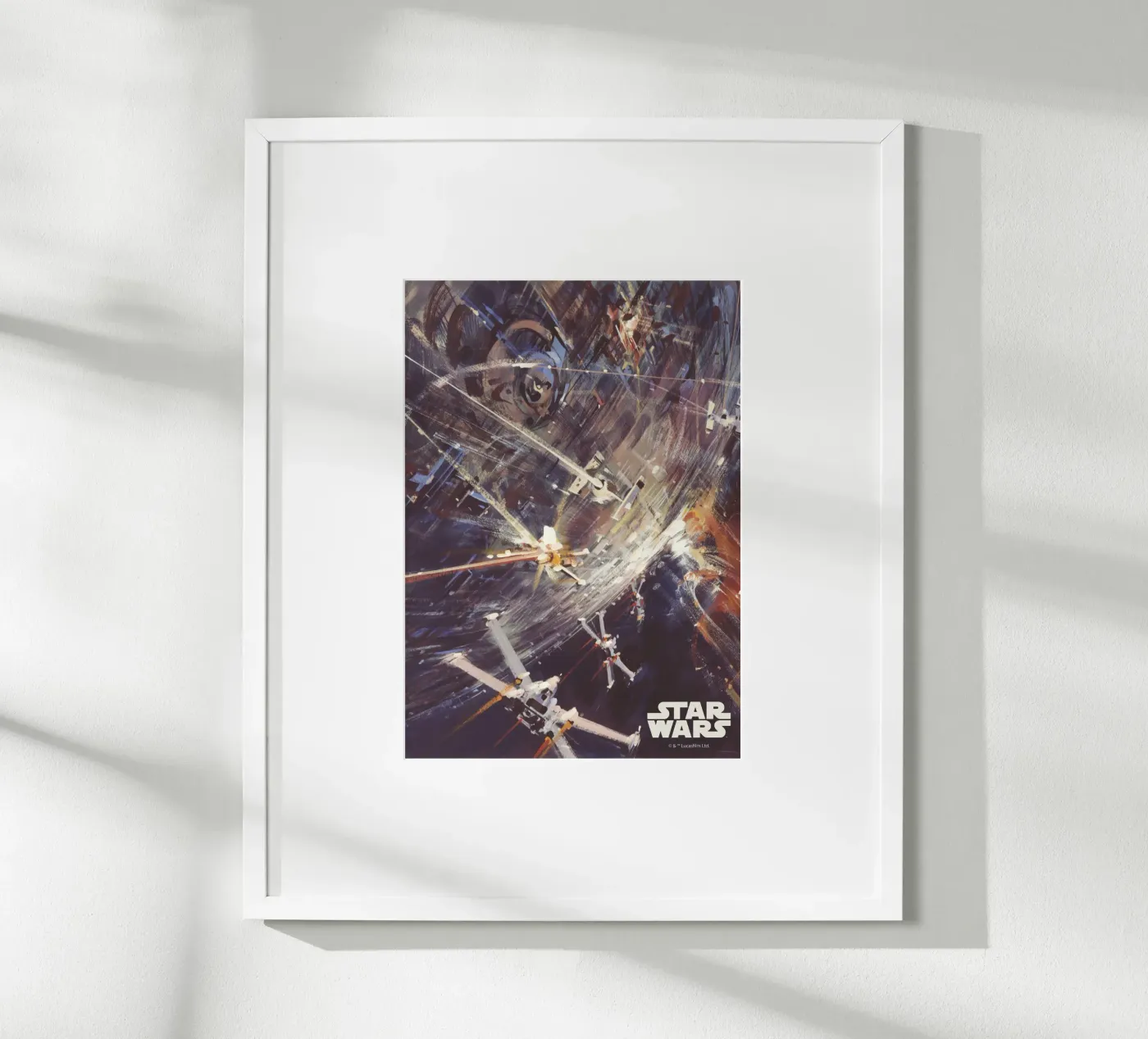 X-Wing Speed Impressionistic poster da Star Wars