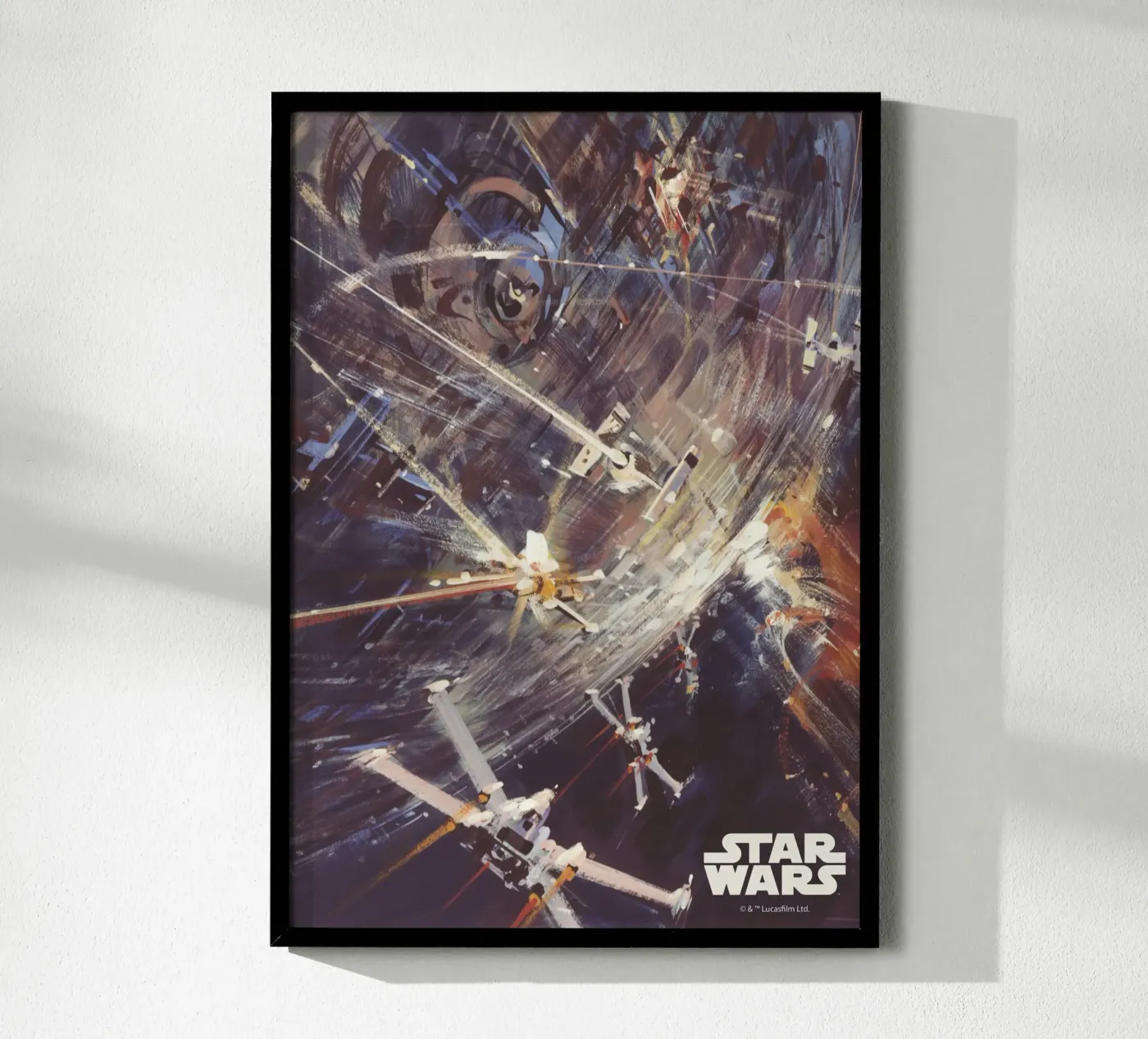X-Wing Speed Impressionistic poster da Star Wars