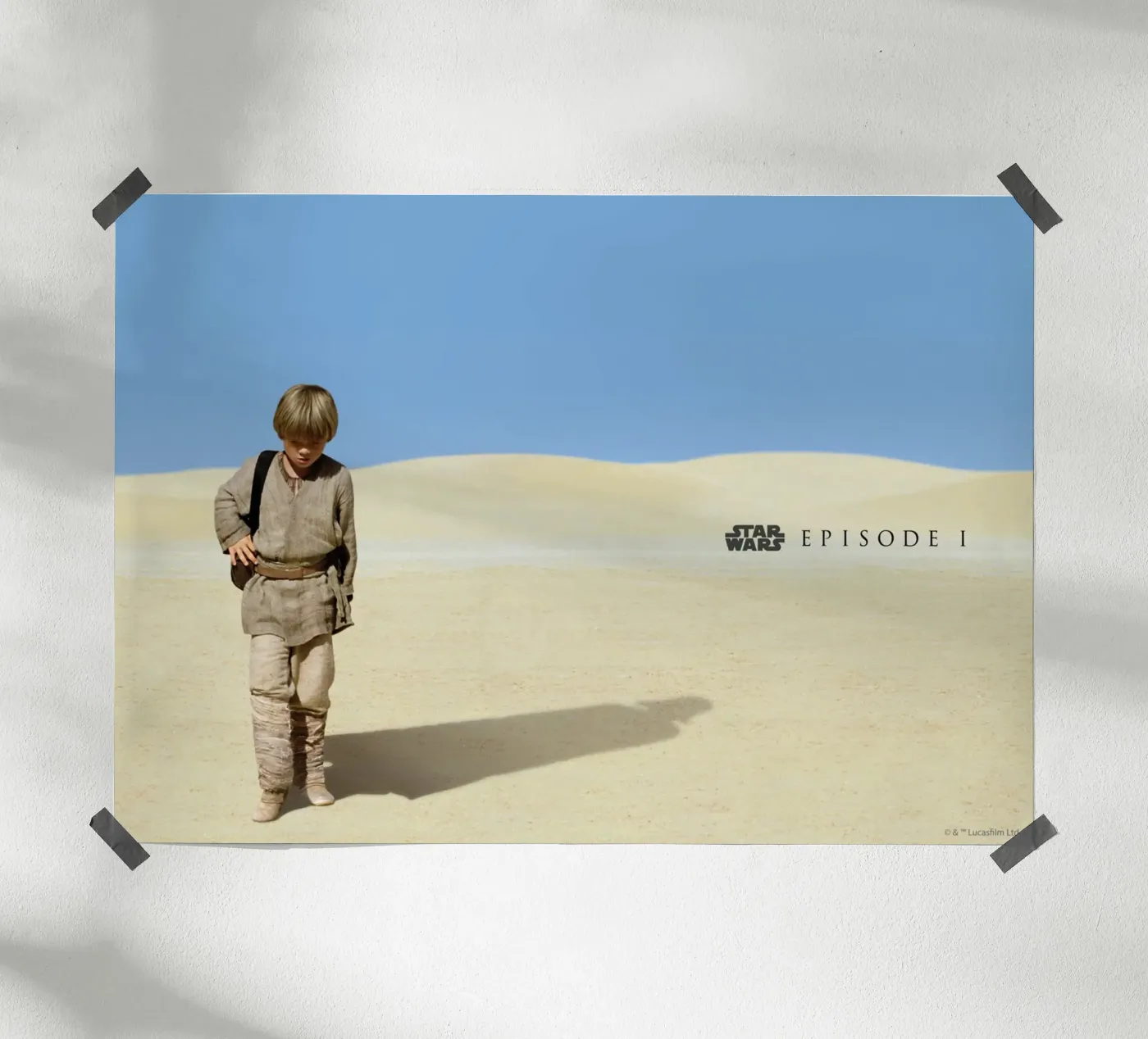 Anakin is Darth Vader – Tatooine Landscape Poster von Star Wars