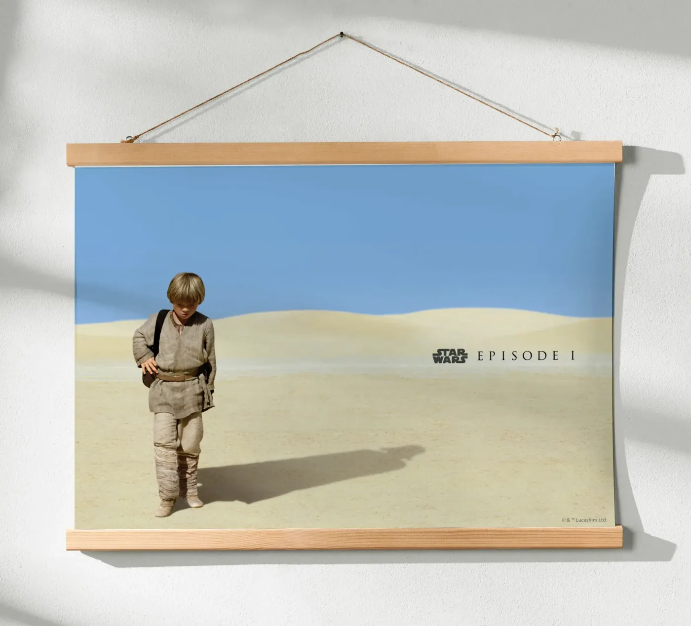 Anakin is Darth Vader – Tatooine Landscape Poster von Star Wars