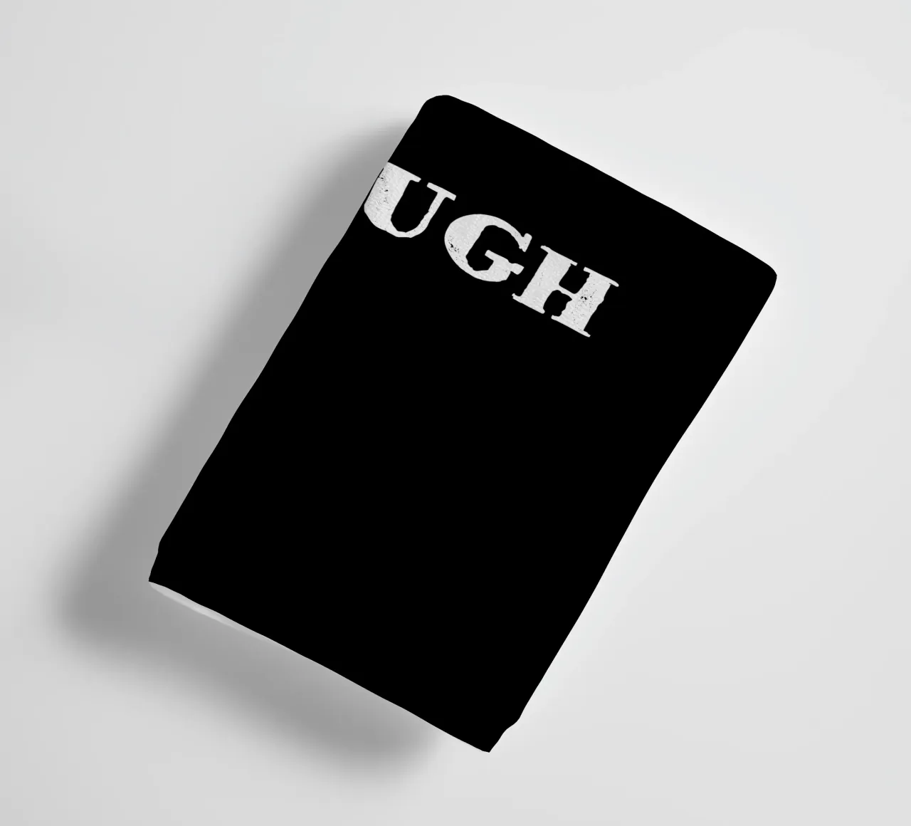 THE ONLY WAY OUT IS THROUGH Handtuch von happieeagle