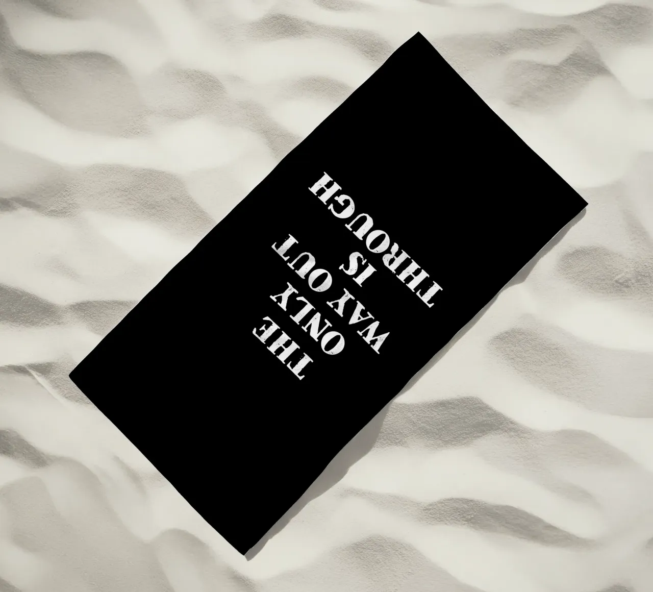 THE ONLY WAY OUT IS THROUGH telo mare da happieeagle