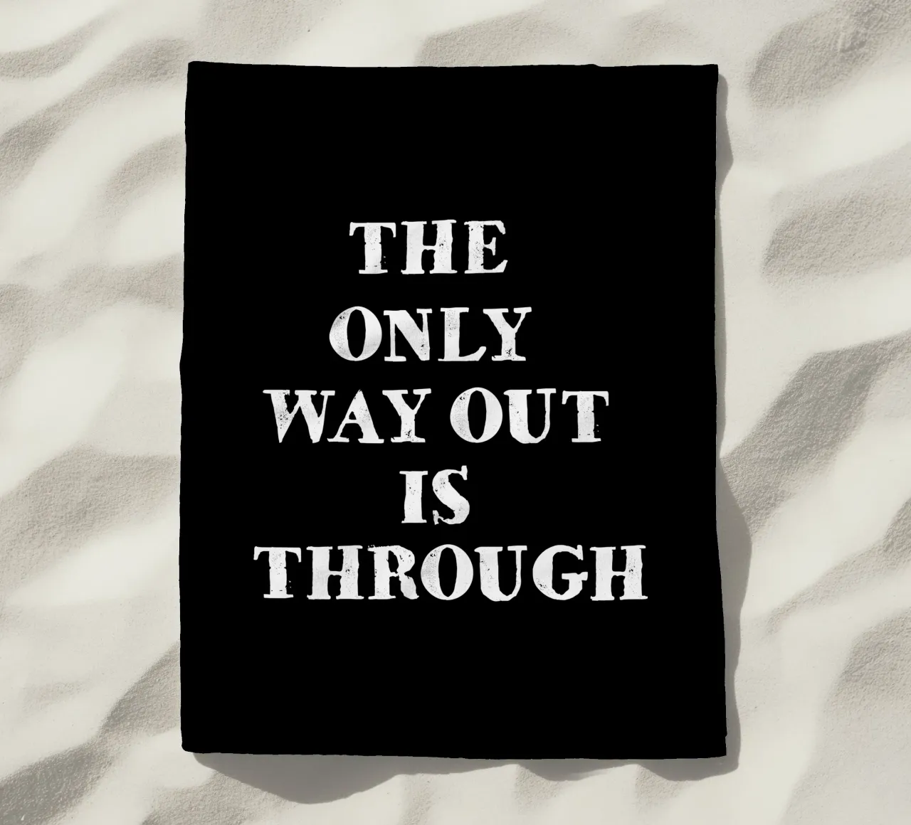 THE ONLY WAY OUT IS THROUGH telo mare da happieeagle