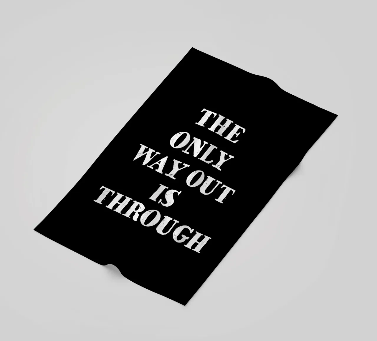 THE ONLY WAY OUT IS THROUGH telo mare da happieeagle