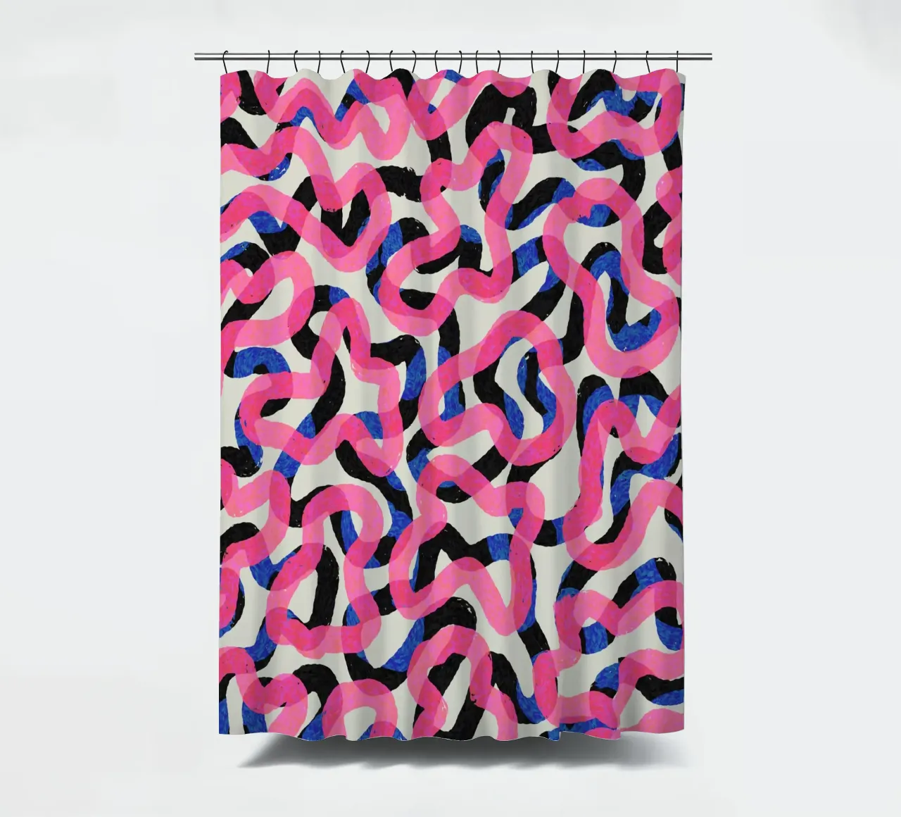 Pattern No 199 douchegordijn van treechild