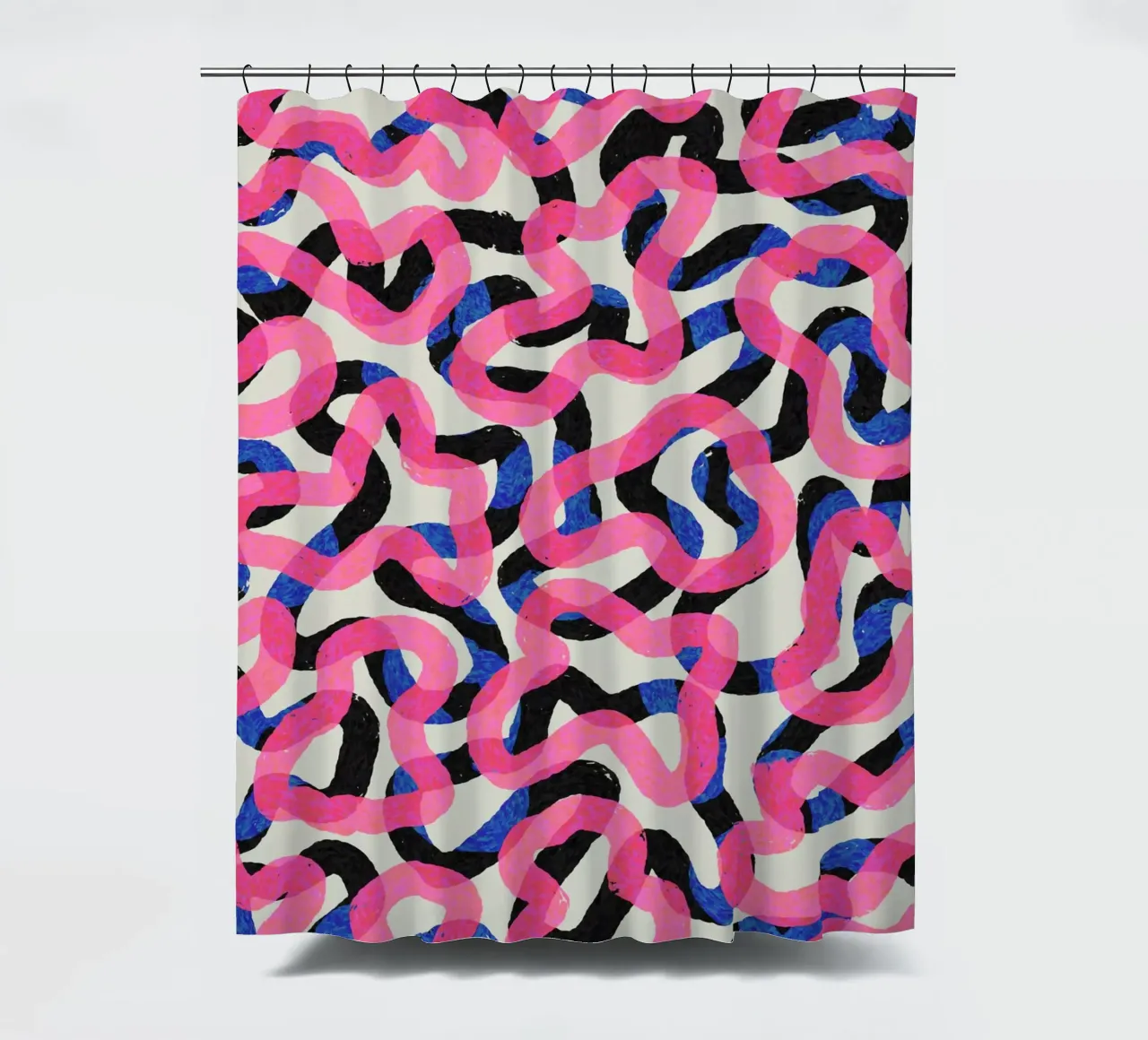 Pattern No 199 douchegordijn van treechild