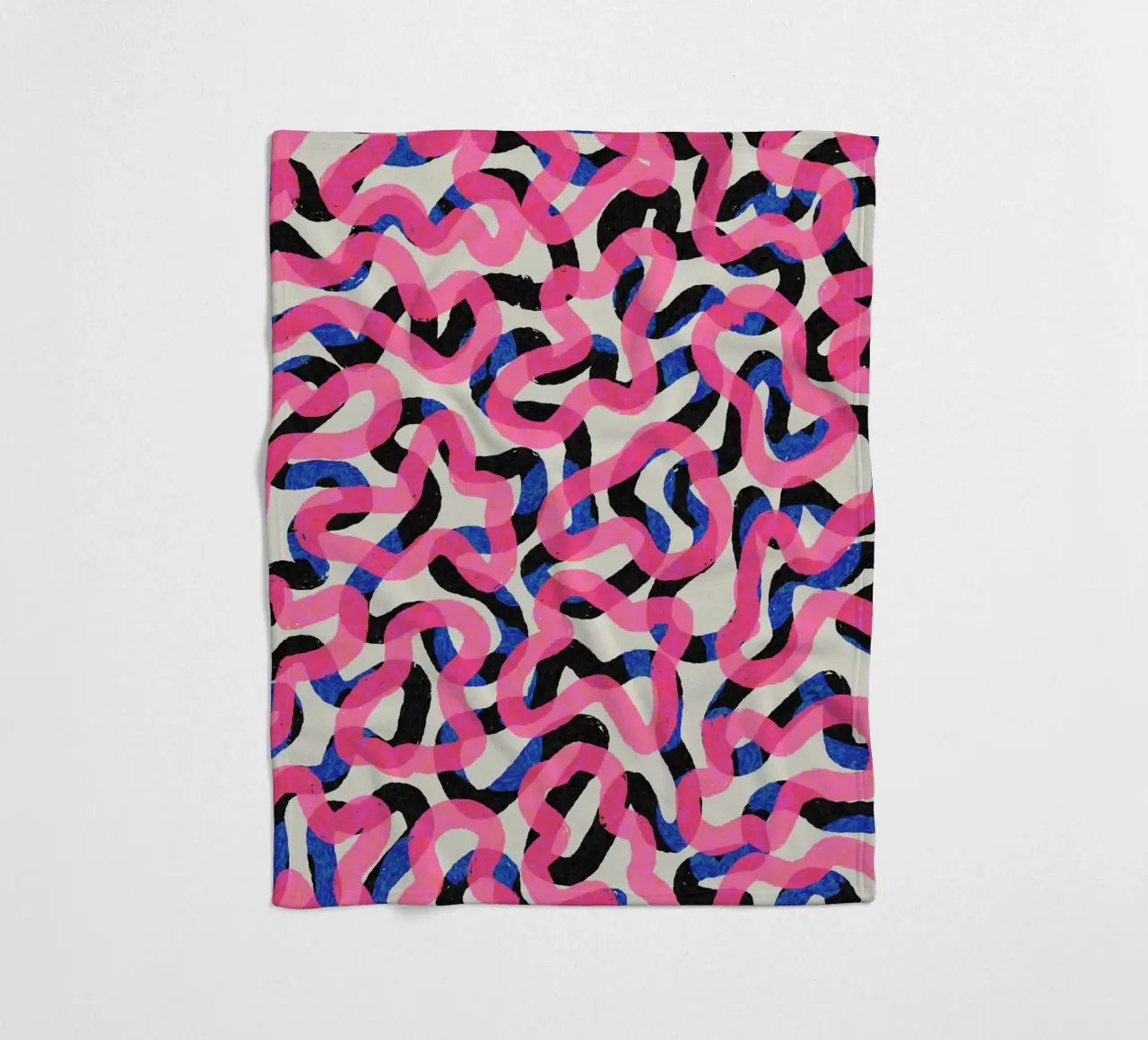 Pattern No 199 Fleecedecke von treechild