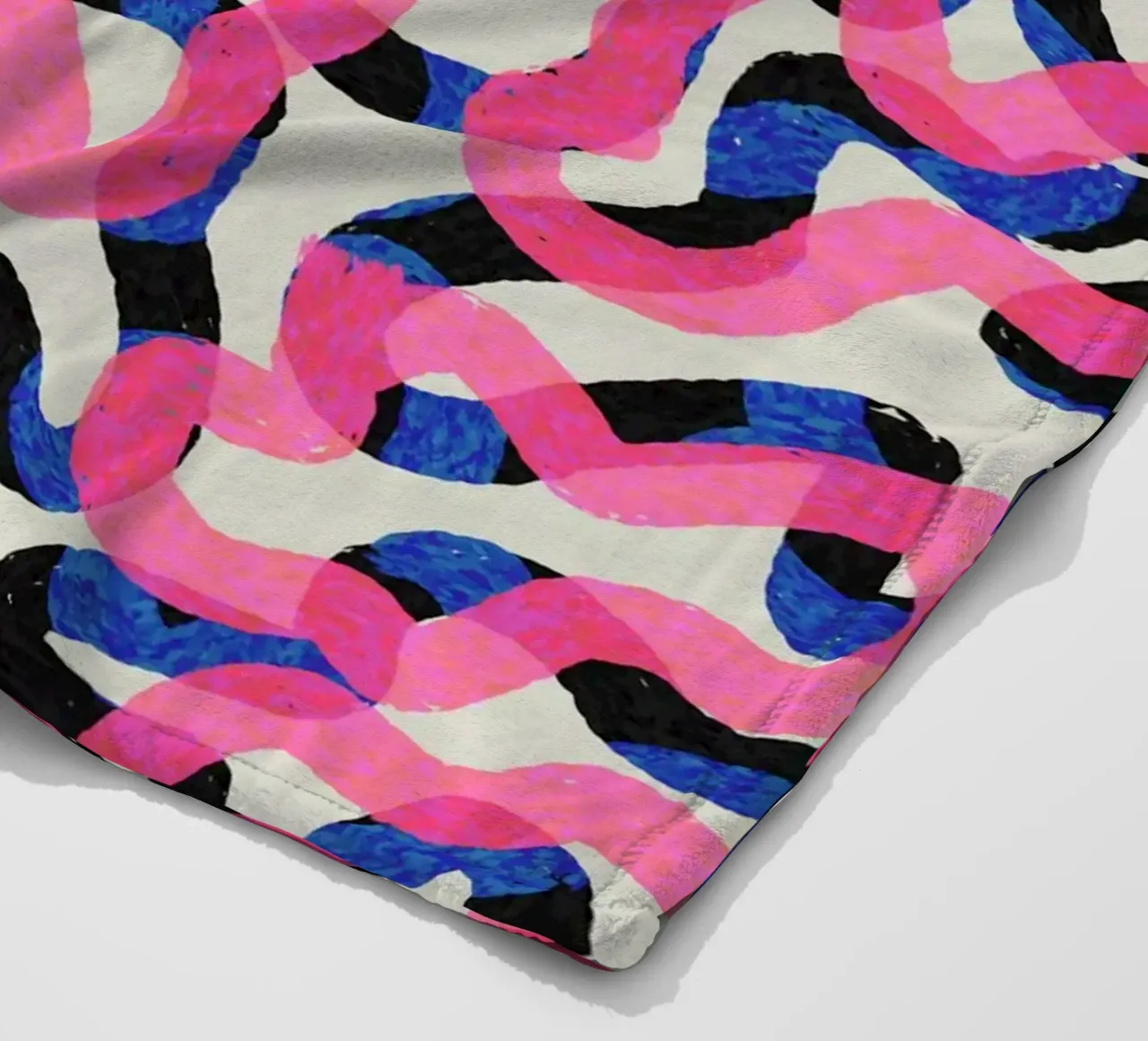 Pattern No 199 Fleecedecke von treechild