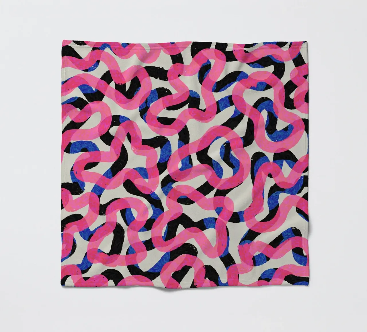 Pattern No 199 Fleecedecke von treechild