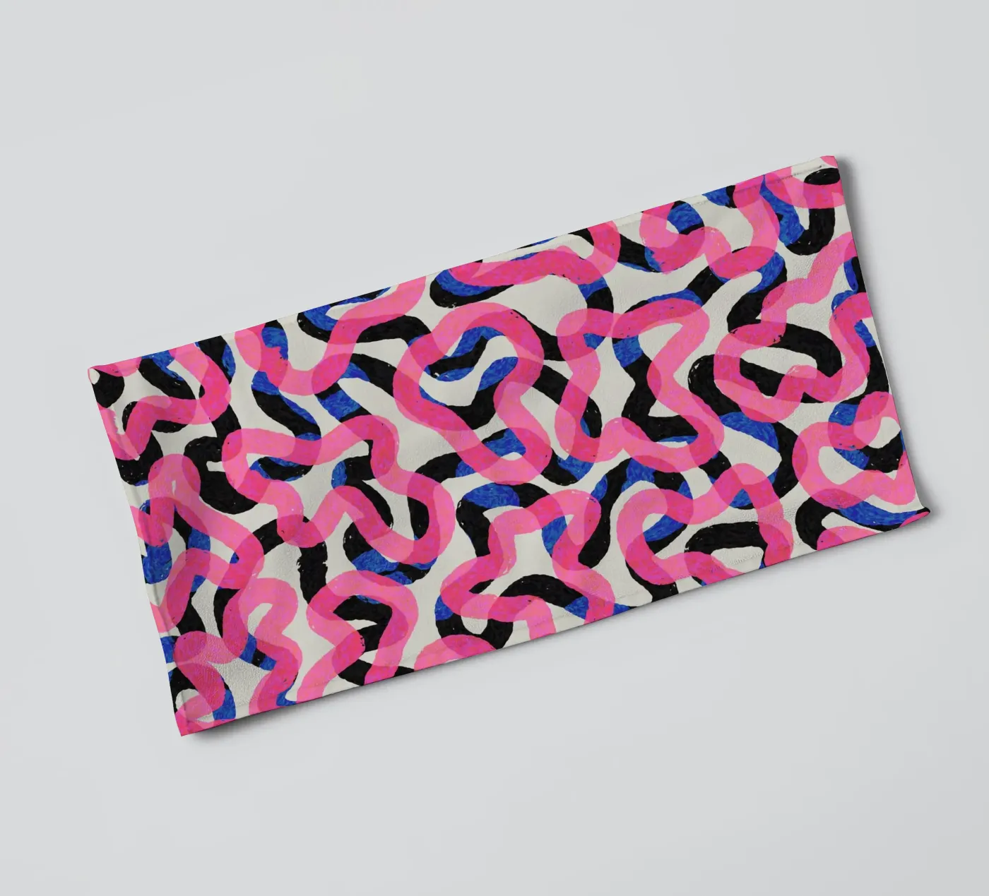 Pattern No 199 badhanddoek van treechild