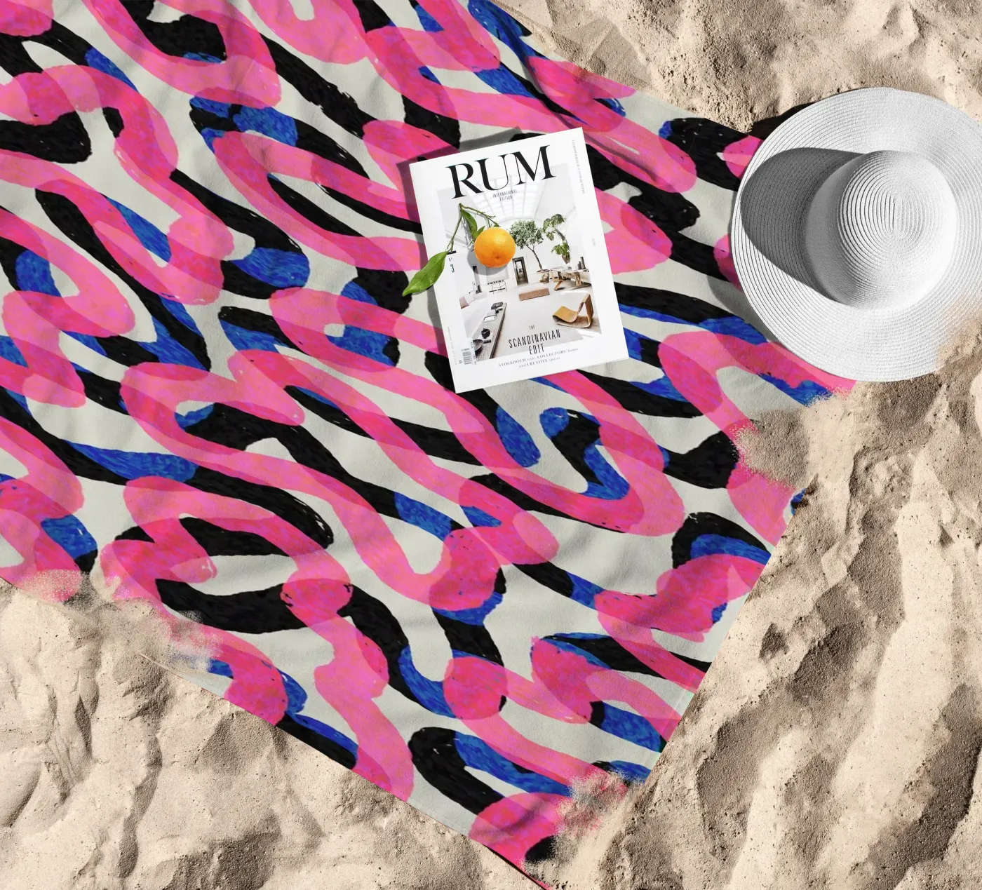 Pattern No 199 beach towel by treechild