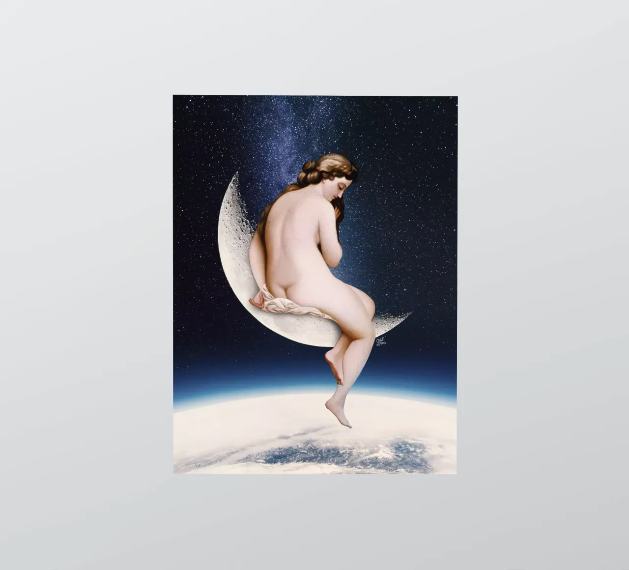 Moonwatcher sticker by Paste in Place