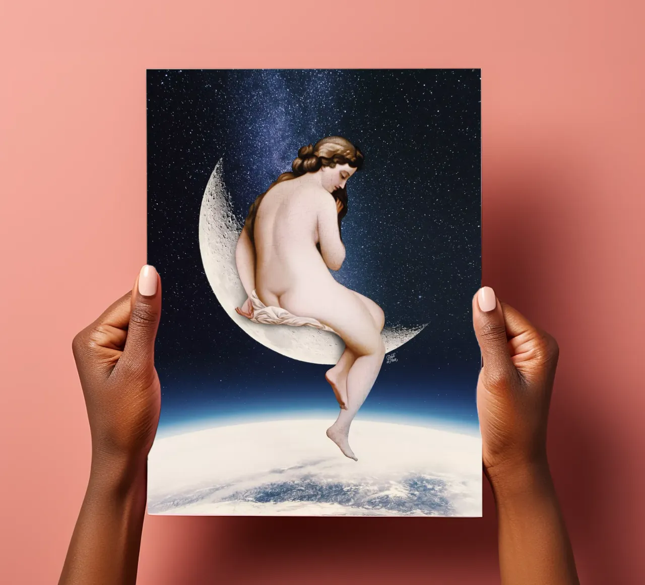 Moonwatcher sticker sheet by Paste in Place