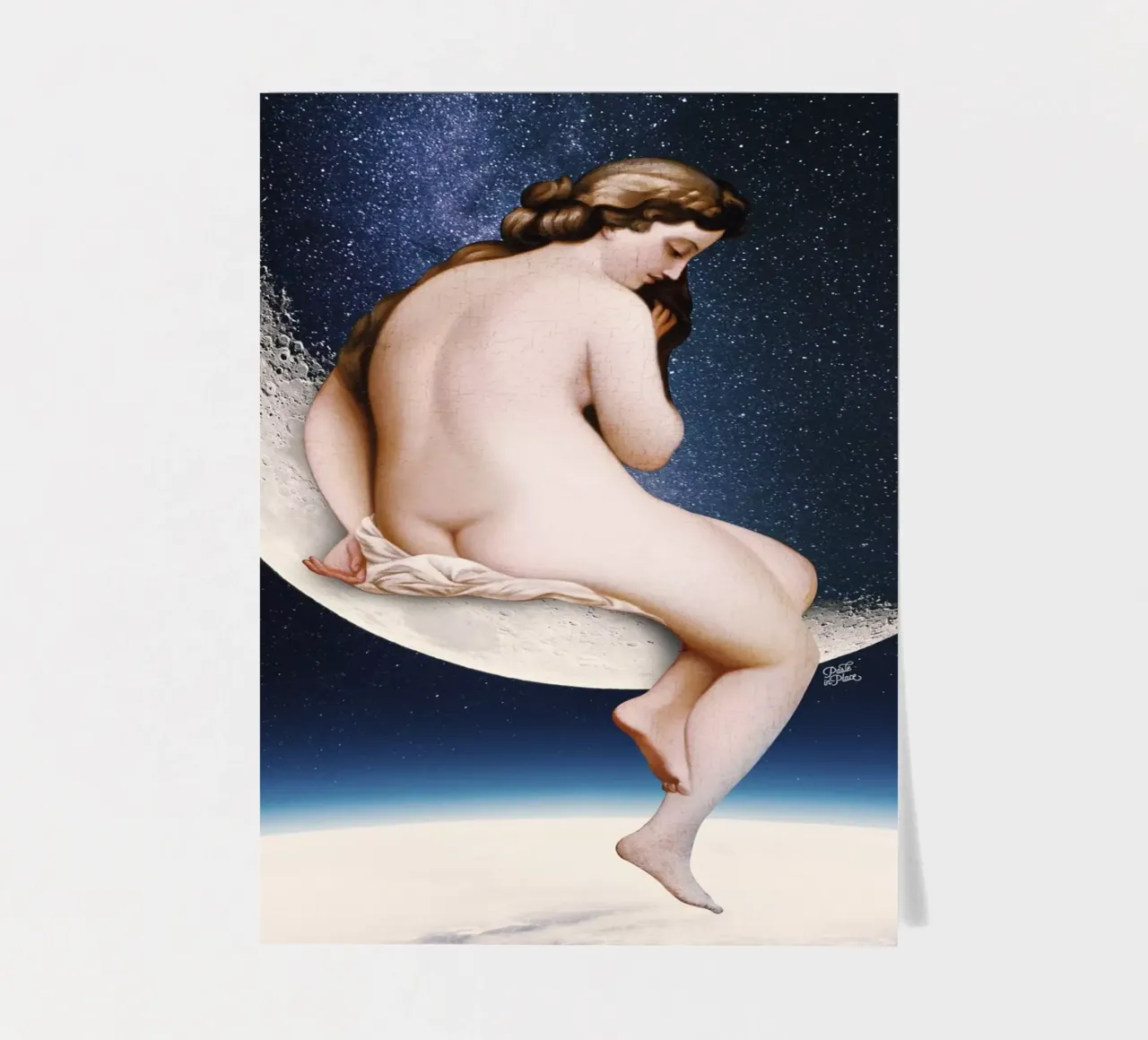 Moonwatcher sticker sheet by Paste in Place