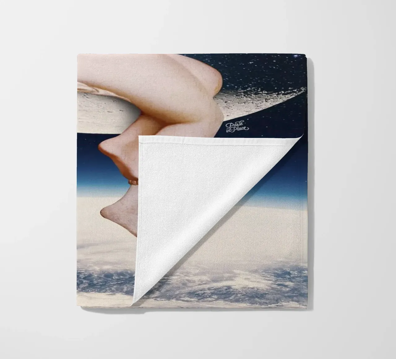 Moonwatcher beach towel by Paste in Place