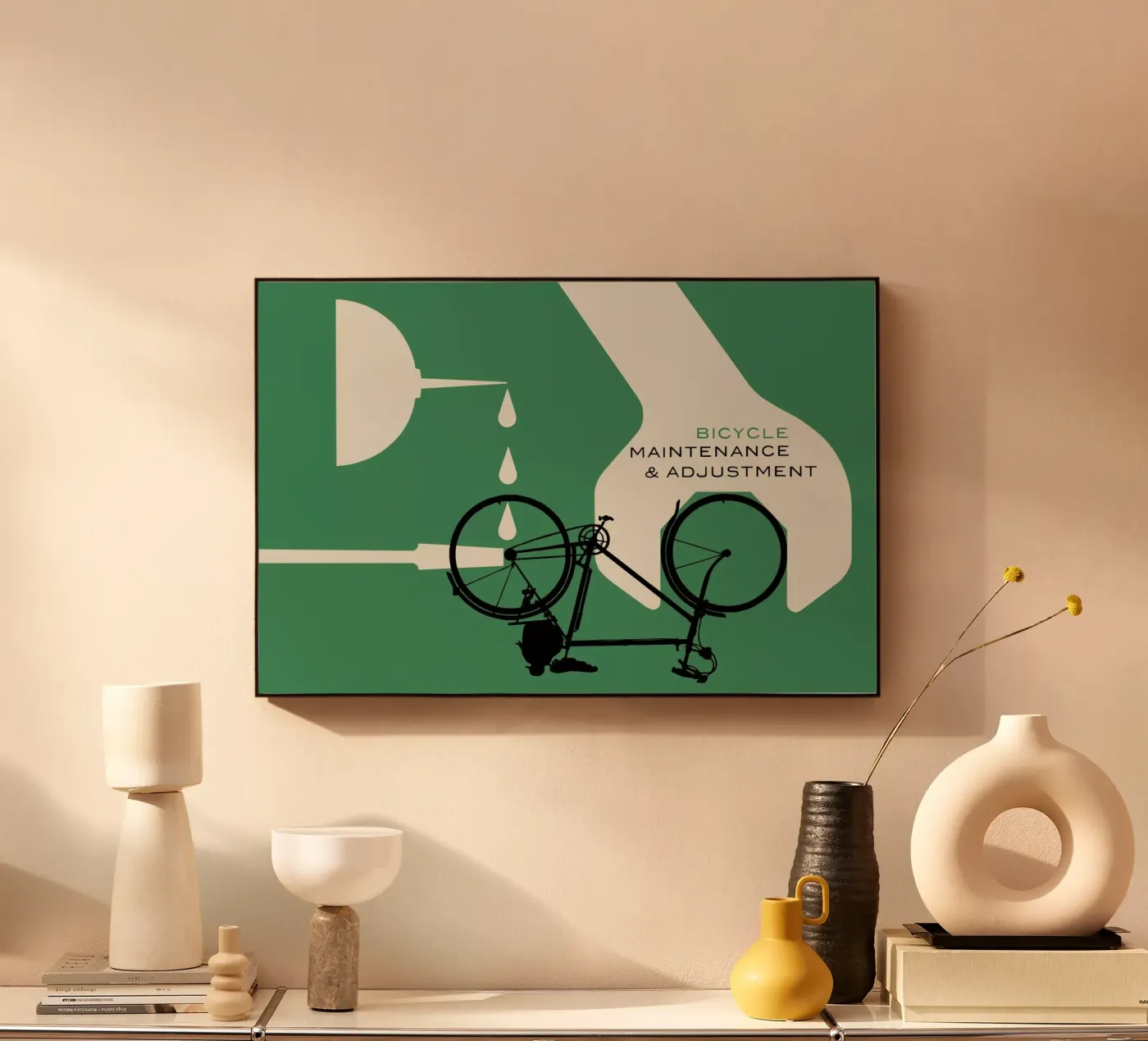 Bicycle Maintenance and Adjustment plexiglass da Hemingway Design
