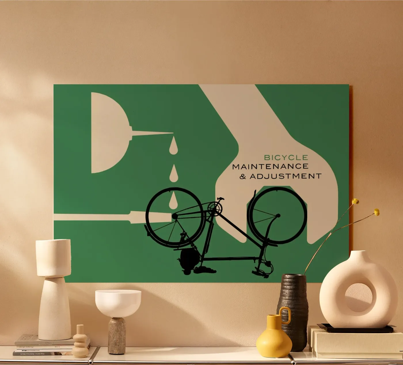Bicycle Maintenance and Adjustment plexiglass da Hemingway Design
