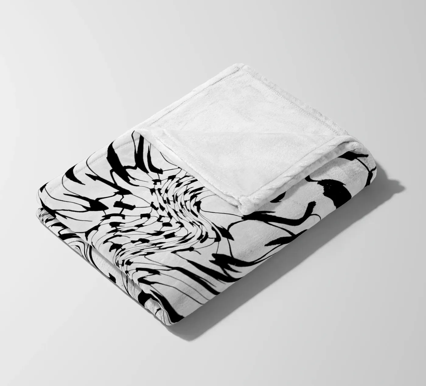 Pattern No 200 Fleecedecke von treechild