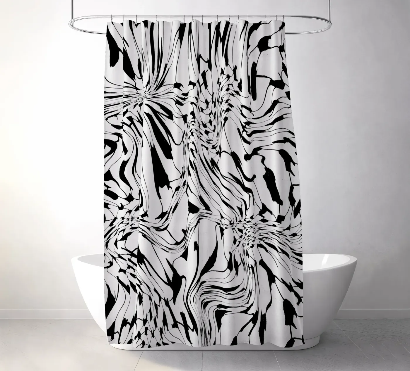 Pattern No 200 douchegordijn van treechild