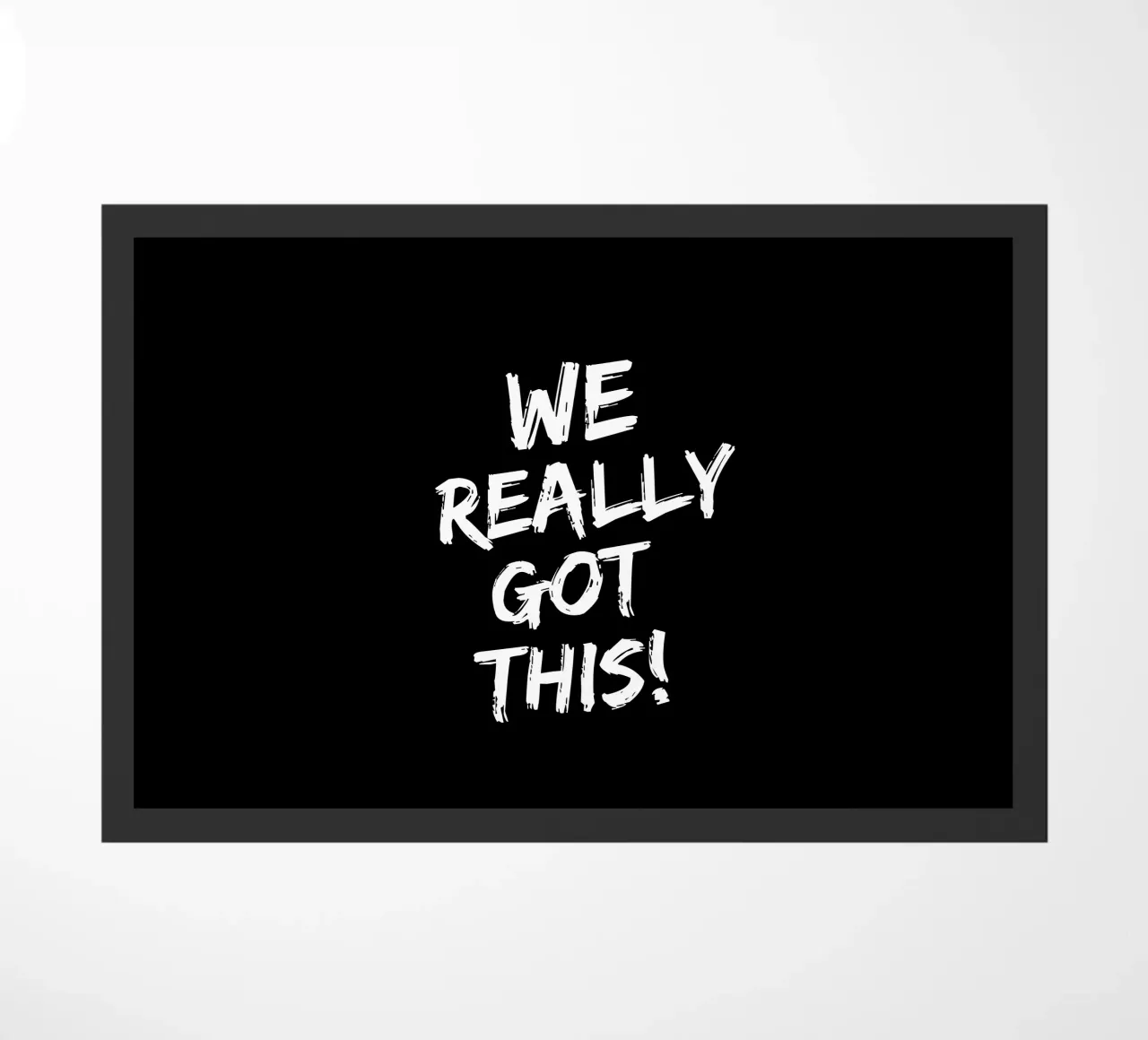 We really got this deurmat van happieeagle