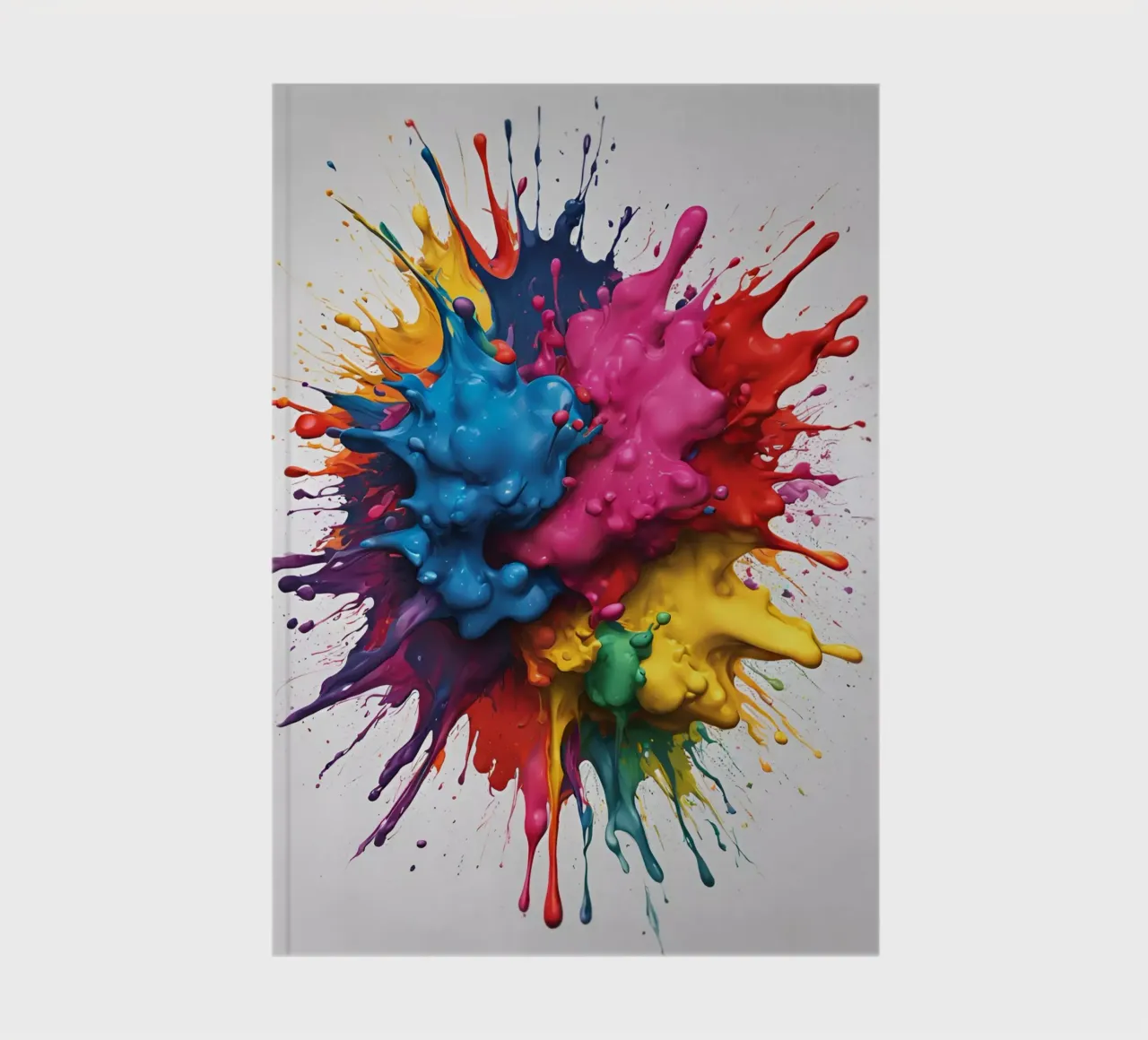 paint chip 1 notebook by Rezh creations