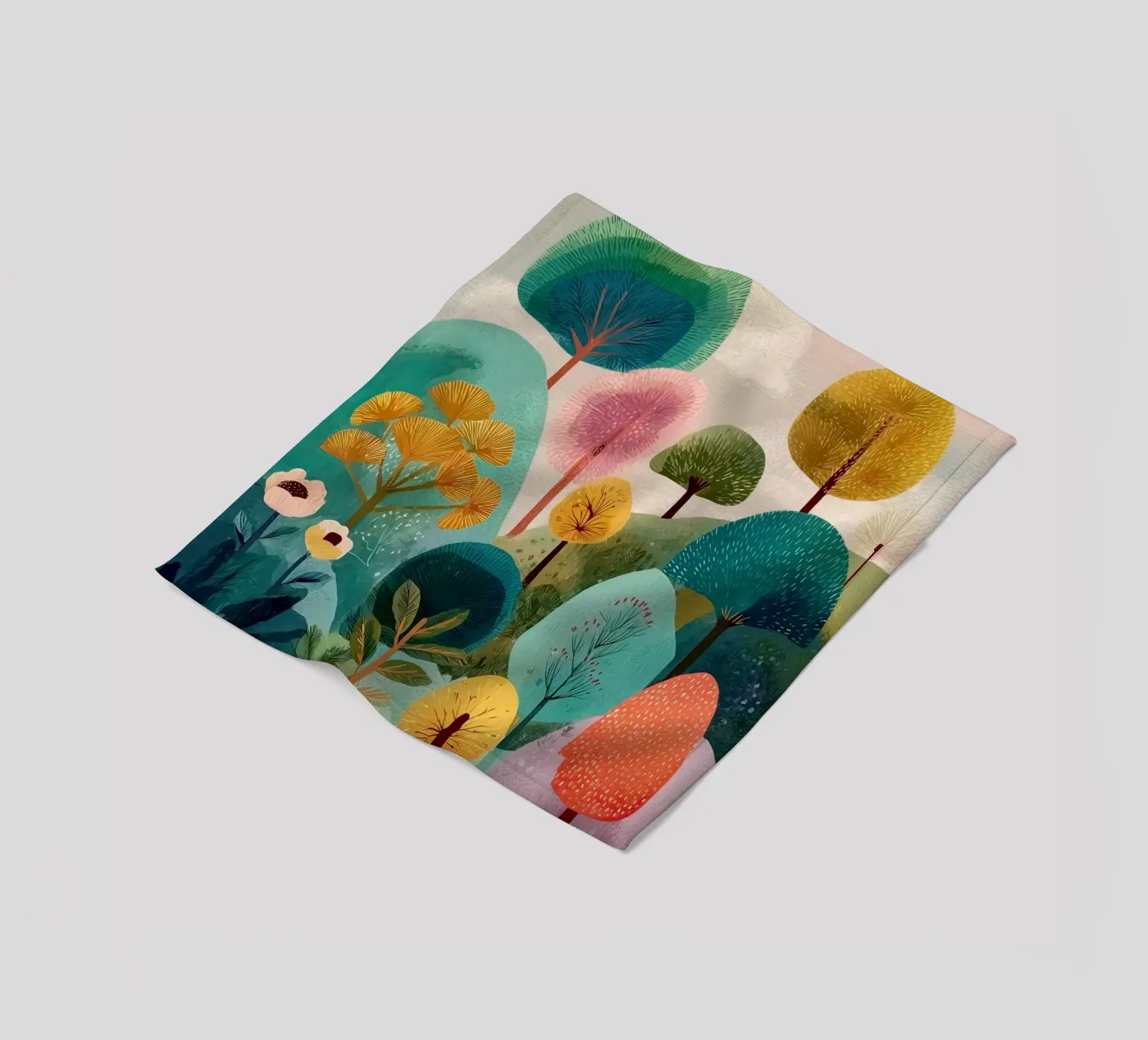 Candy Forest Fleecedecke von Amelie Rose