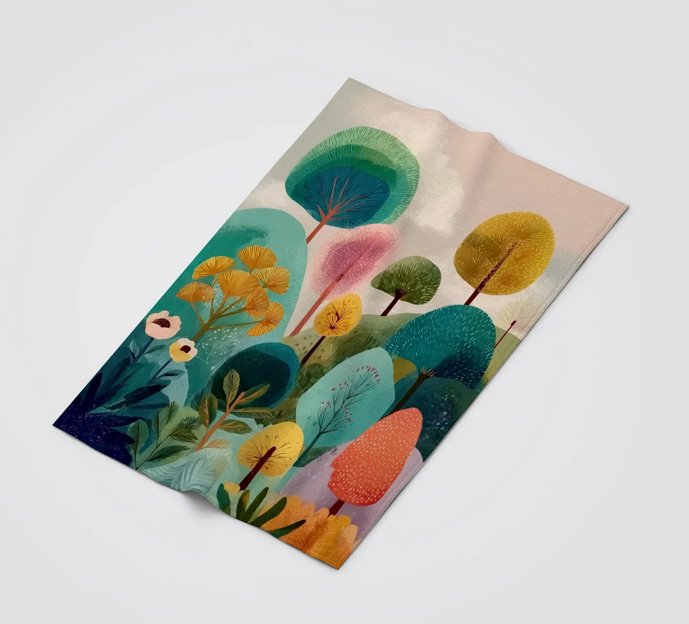 Candy Forest Fleecedecke von Amelie Rose