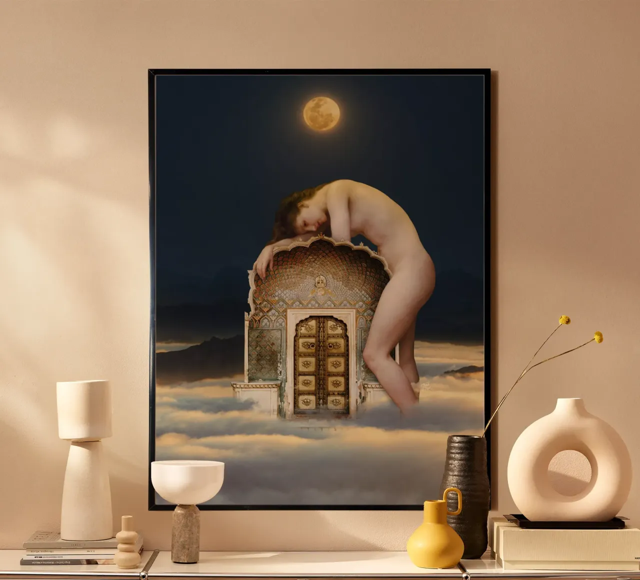 Il guardiano del destino poster con telaio in plastica da Paste in Place